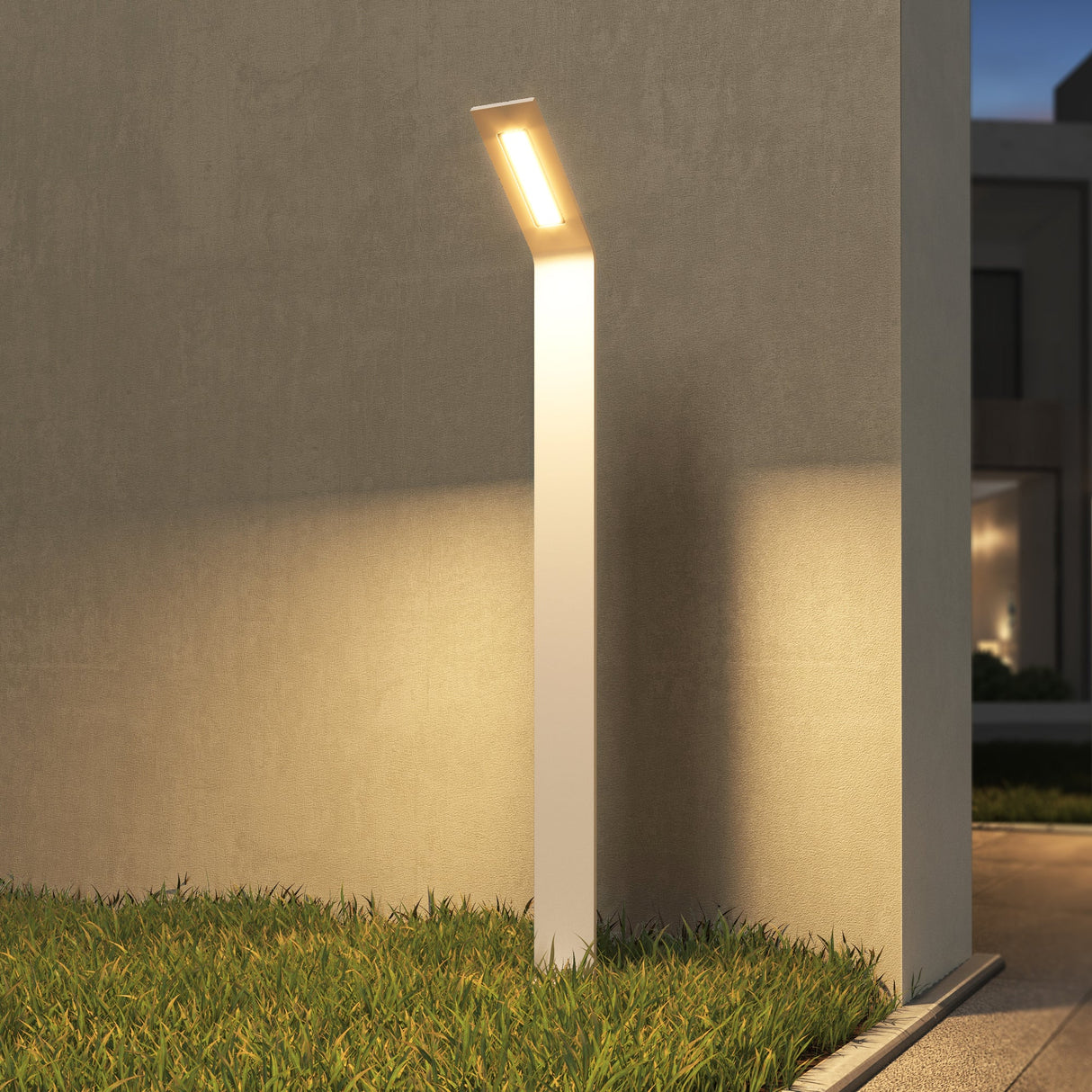 glasvilla Lampione da Giardino IP65 Luminoso da Giardino 3000K | Lampada da Terra per Esterni Paletti Esterni 6W per Giardini, Parchi, Aree Residenziali e Ingressi Pfadfinder