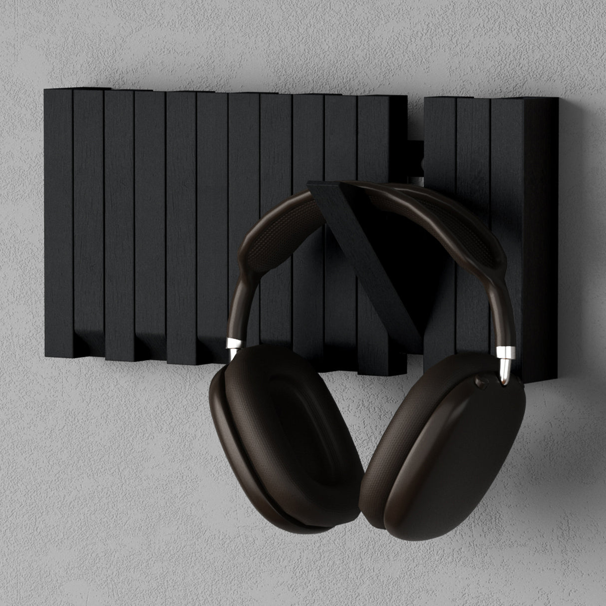 glasvilla Appendiabiti da Parete in Legno, Attaccapanni da Muro Moderno per Camera da Letto, Ingresso, Studio con Gancio Pieghevole e Salvaspazio, Twigro-01