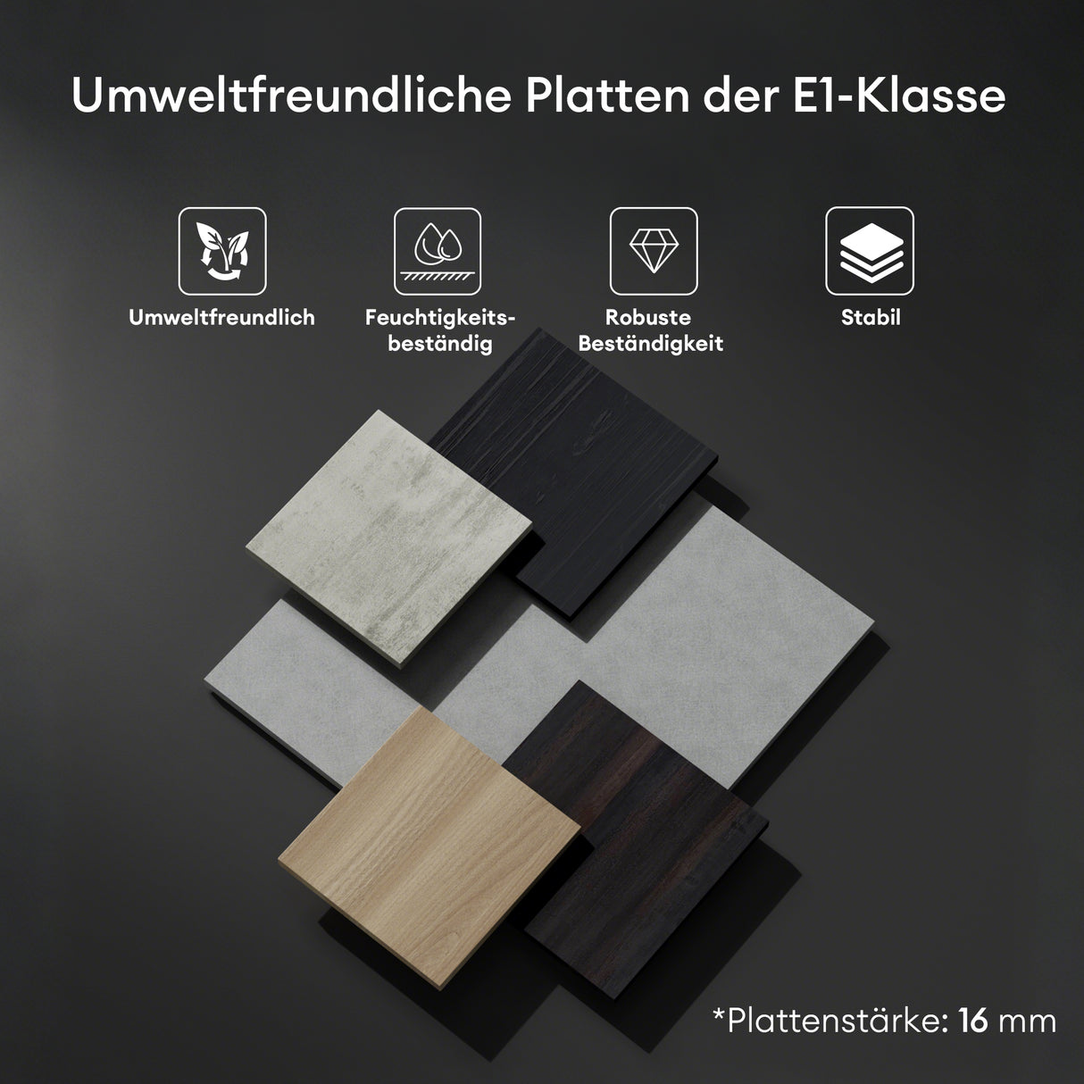 conjunto de muebles de baño glasvilla lavabo bajo encimera Verona con 2 cajones incluido lavabo y juego de desagüe