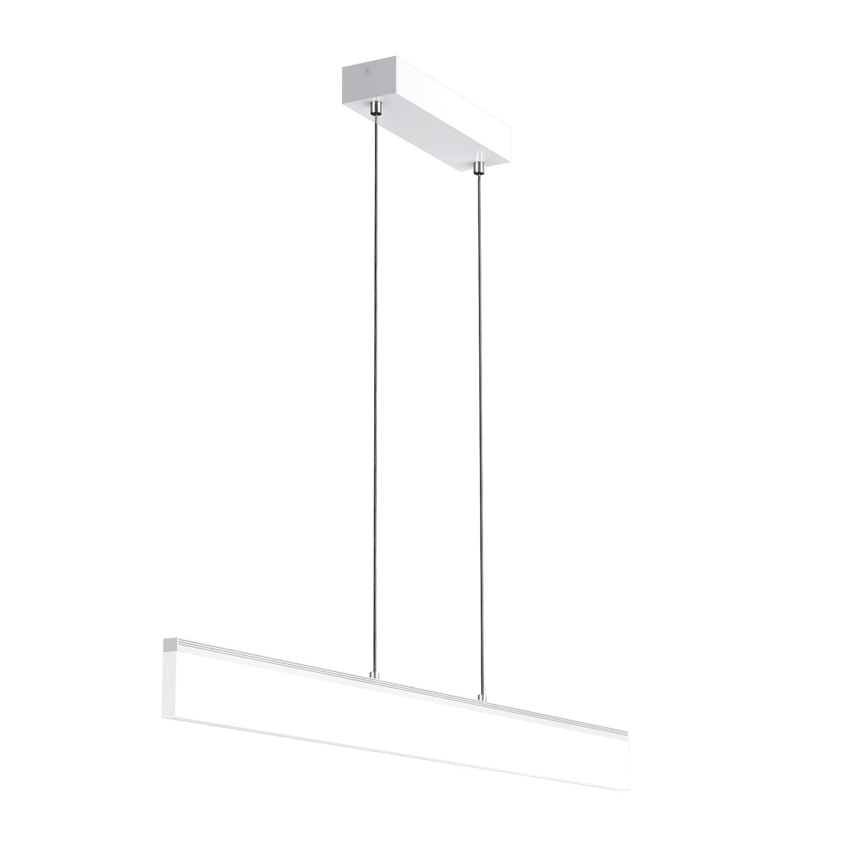 Glasvilla Design – Lámpara colgante LED regulable con mando, 3000K–6000K, cable ajustable (20W / 24W)