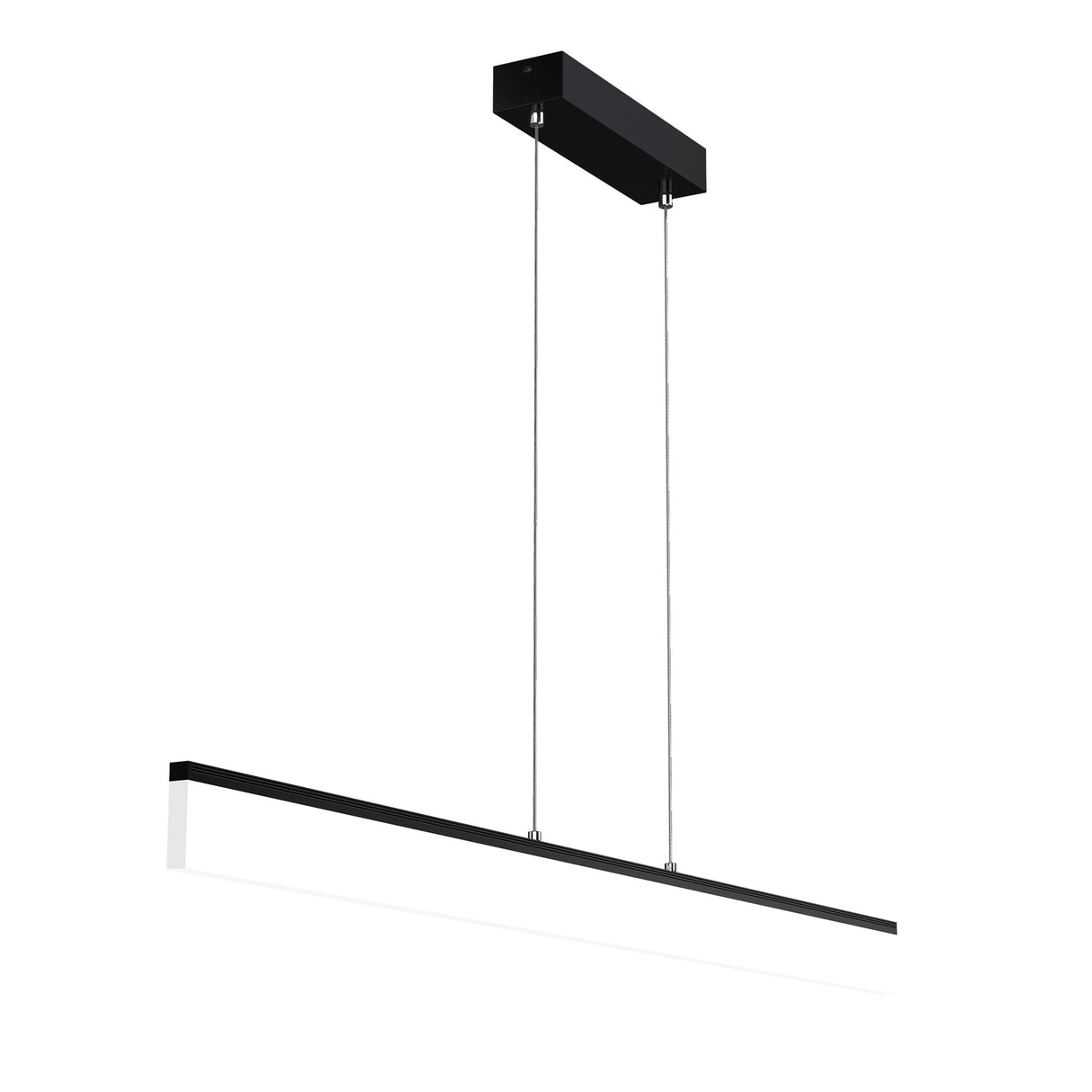 Glasvilla Design – Lámpara colgante LED regulable con mando, 3000K–6000K, cable ajustable (20W / 24W)