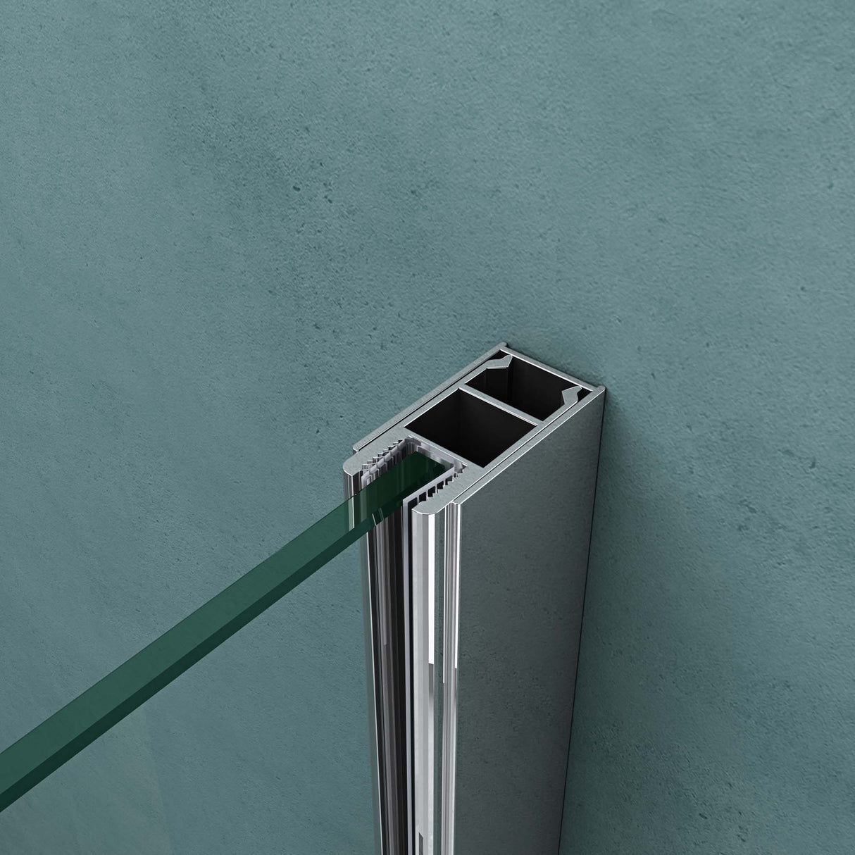 glasvilla Box Doccia Angolare Cabina Bagno in Vetro 8 mm Cabina Doccia Pentagonale in Vetro di Scurezza ESG con Piatto Doccia Ravenna08