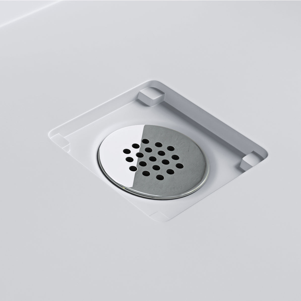 glasvilla Lavabo da Incasso da Marmo Fuso Lavandino Bagno da Appoggio con Coperchio di Scarico Col104