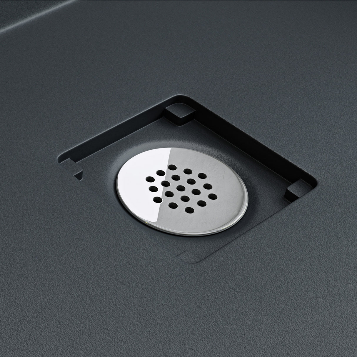 glasvilla Lavabo da Incasso da Marmo Fuso Lavandino Bagno da Appoggio con Coperchio di Scarico Col104