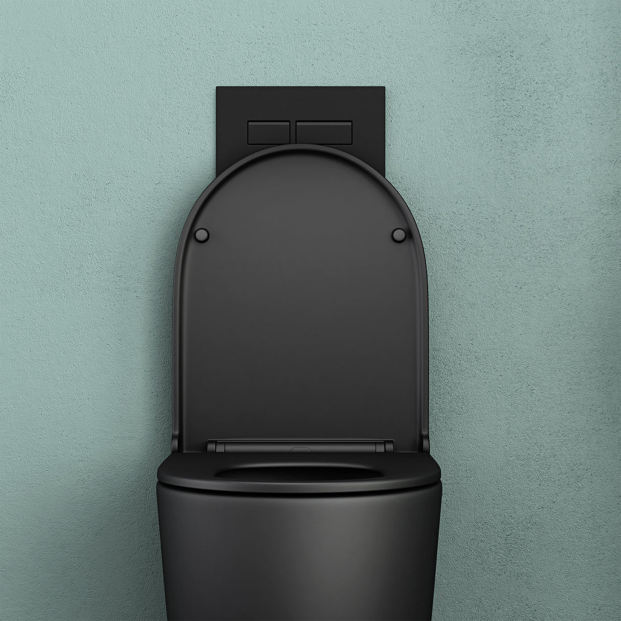 glasvilla Sanitari Bagno Sospeso in Ceramica WC Sospeso senza Brida con Chiusura di Soft Close