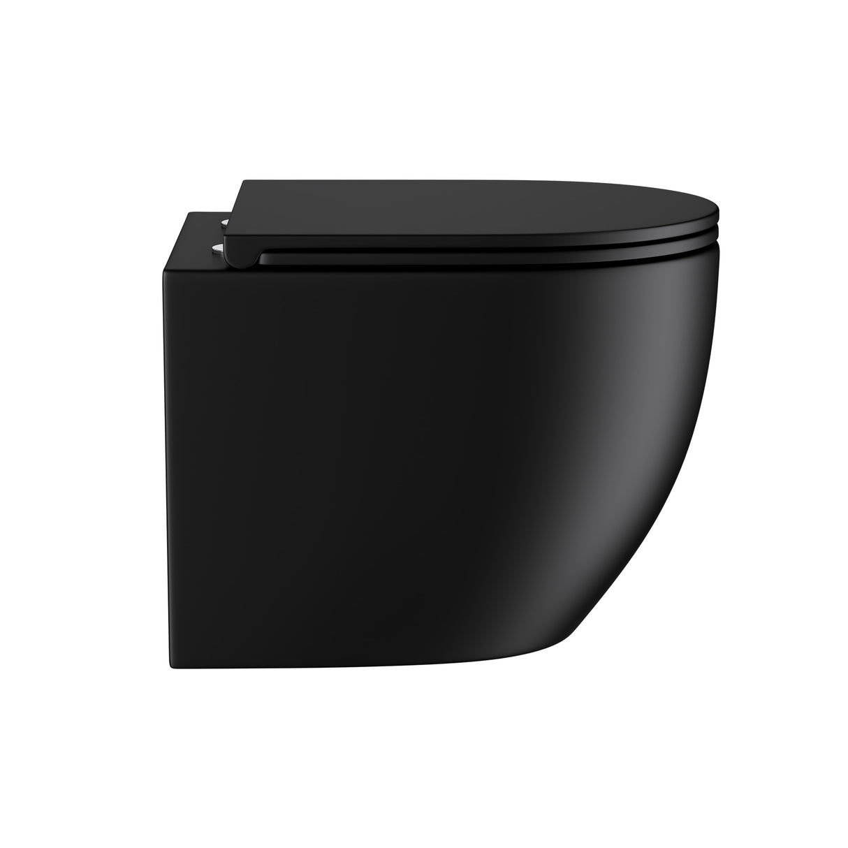 glasvilla Sanitari Bagno Sospeso in Ceramica WC Sospeso senza Brida con Chiusura di Soft Close