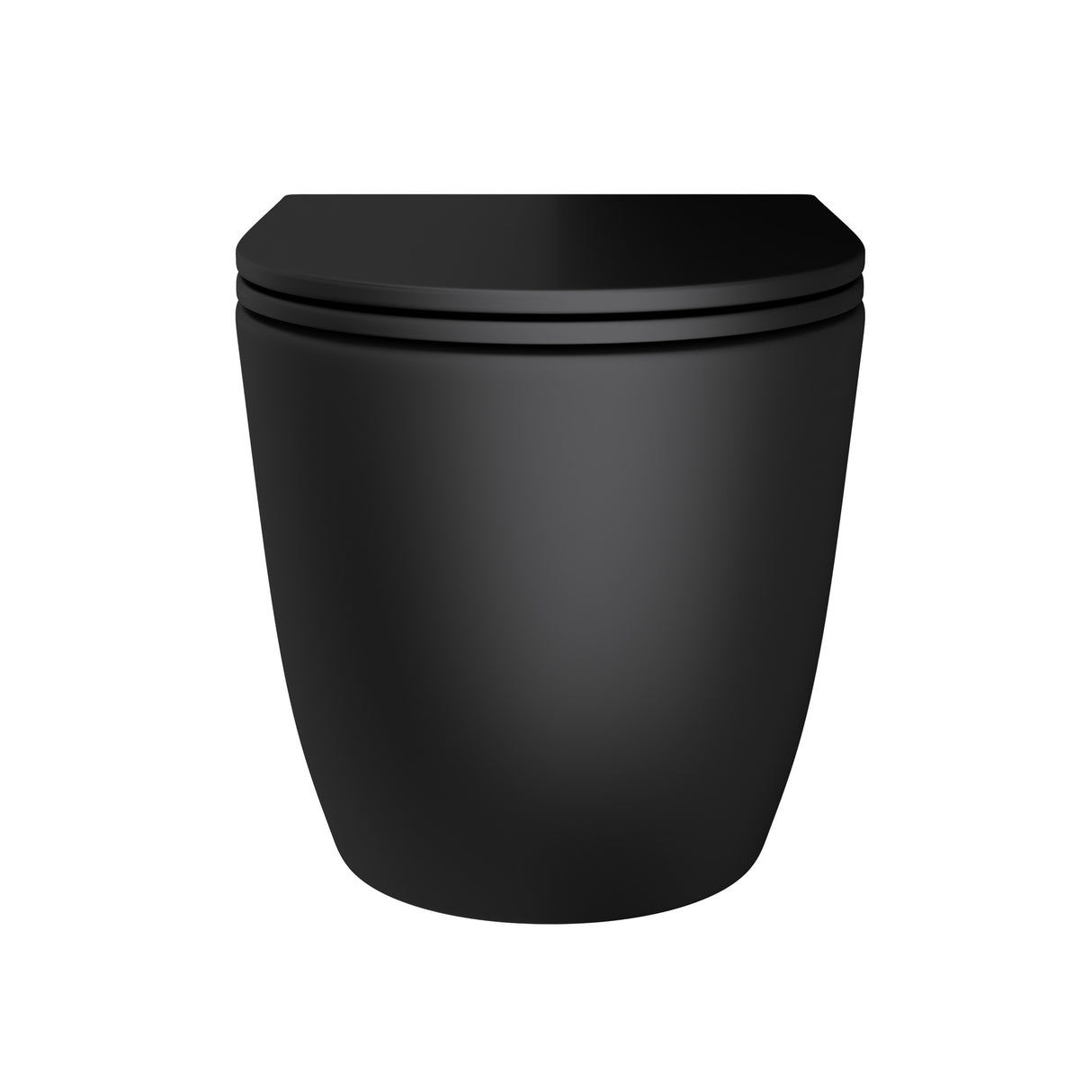 glasvilla Sanitari Bagno Sospeso in Ceramica WC Sospeso senza Brida con Chiusura di Soft Close