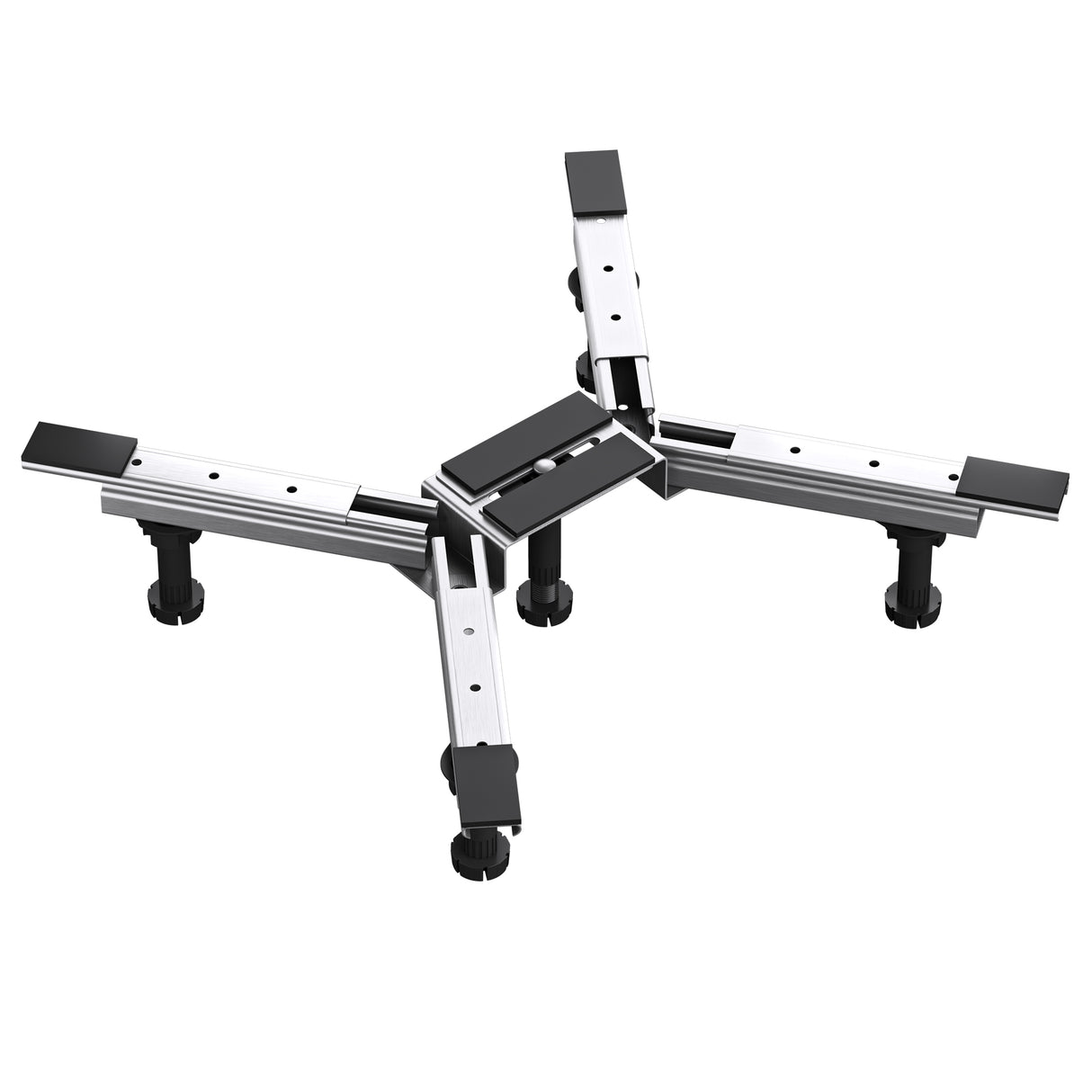 Duschwannenfüße Duschwannenfuß Brausewannenfuß Montagefuß für Duschwannen in X-Form Duschwannengestell mit 5 Stellfüßen