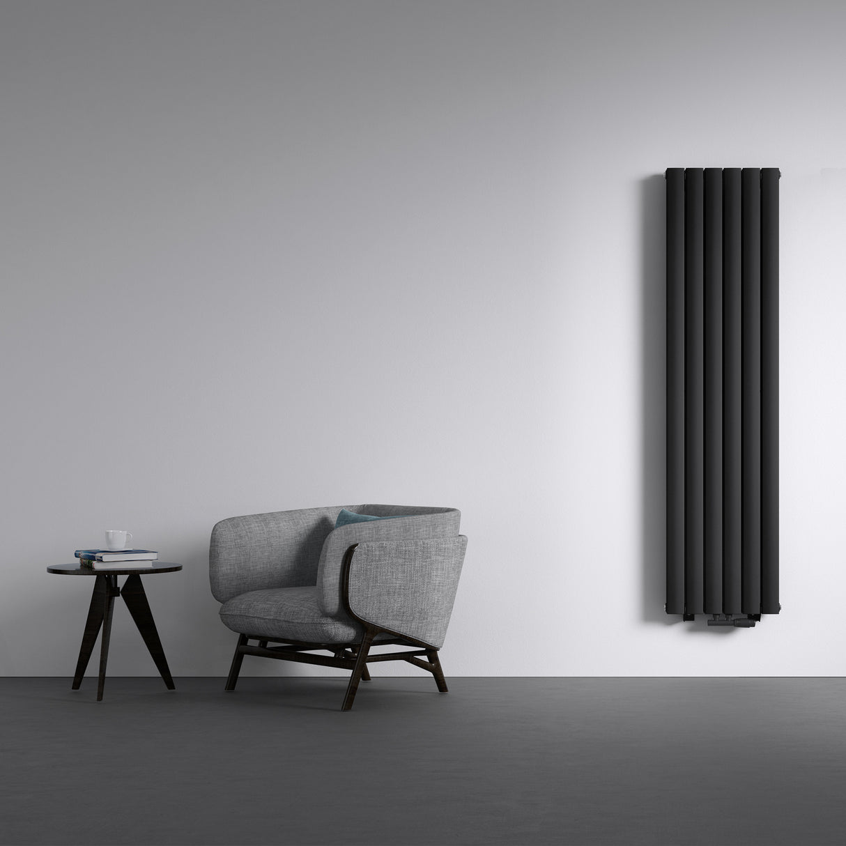 glasvilla Badheizkörper flach Mittelanschluss und Seitenanschluss Paneelheizkörper Badheizung Einlagig aus Stahl FV