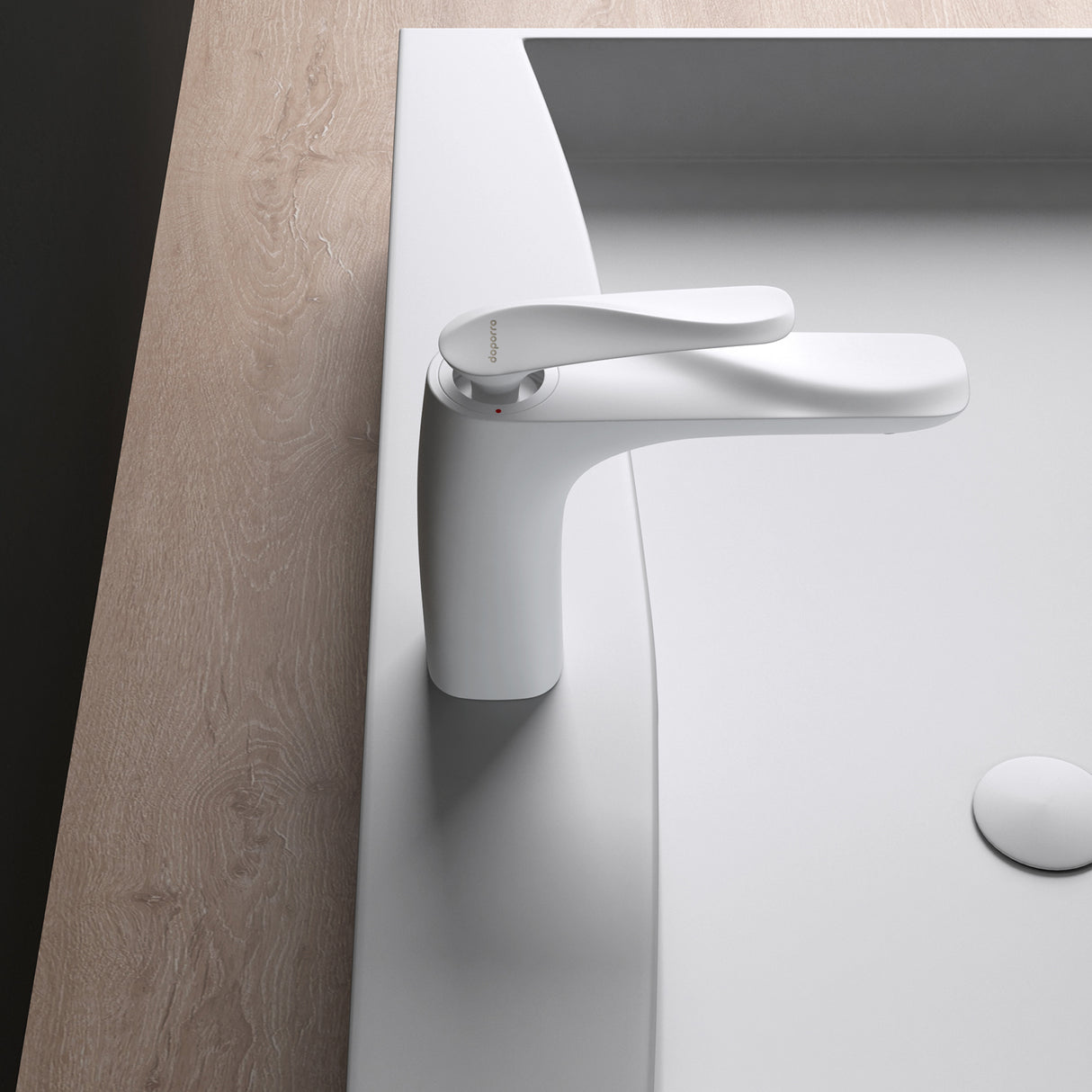 glasvilla Rubinetto Miscelatore Monocomando Rubinetto Bagno per Lavabo Bidet Lavandino WAM-7201