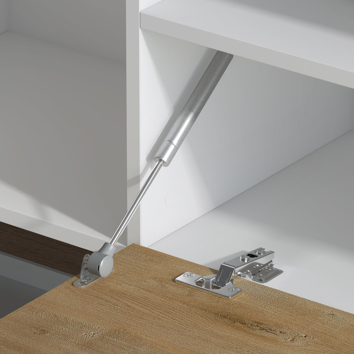 glasvilla Mobile TV per Televisore con 3 Ante Armadietto Basso Soft-close per Soggiorno, Sala da Pranzo, Camera da Letto Fernsehschrank03