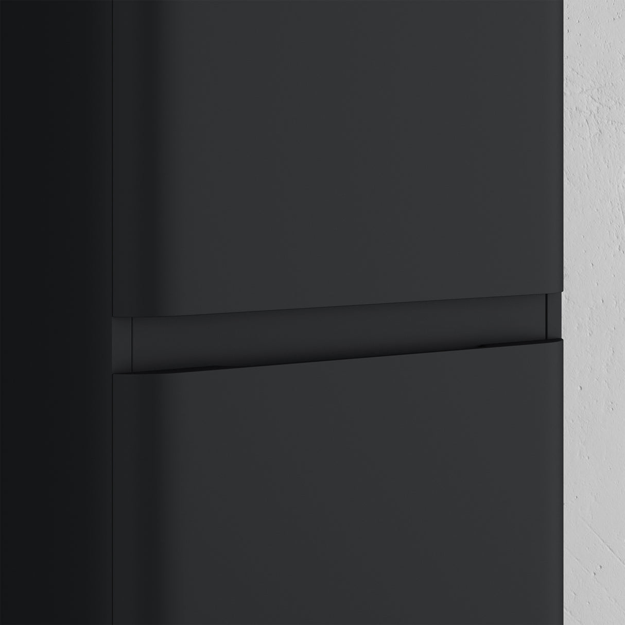 Meuble de salle de bain Glasvilla à 2 portes et 4 compartiments L x P : 35 x 20 cm. Armoire haute de salle de bain avec étagère. Meuble polyvalent Lucca.