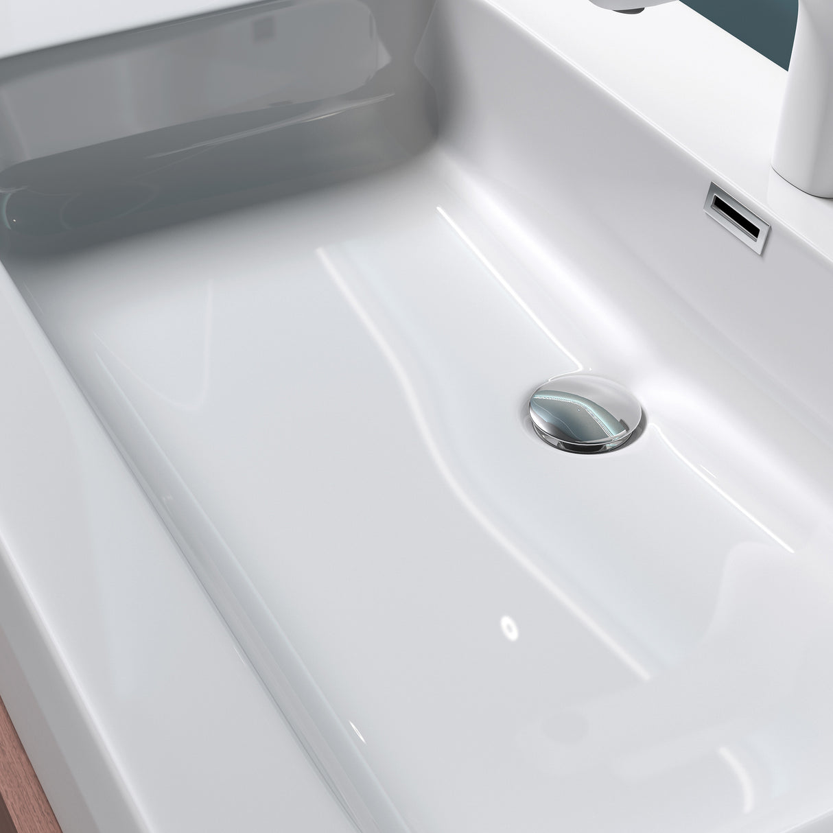 Glasvilla lavabo doppio lavabo da appoggio lavabo sospeso lavabo in ghisa minerale zona lavabo mobile lavabo Colossum830