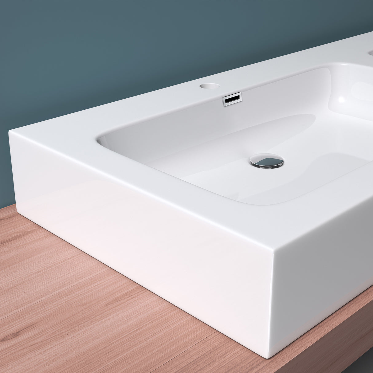 Glasvilla lavabo doppio lavabo da appoggio lavabo sospeso lavabo in ghisa minerale zona lavabo mobile lavabo Colossum830