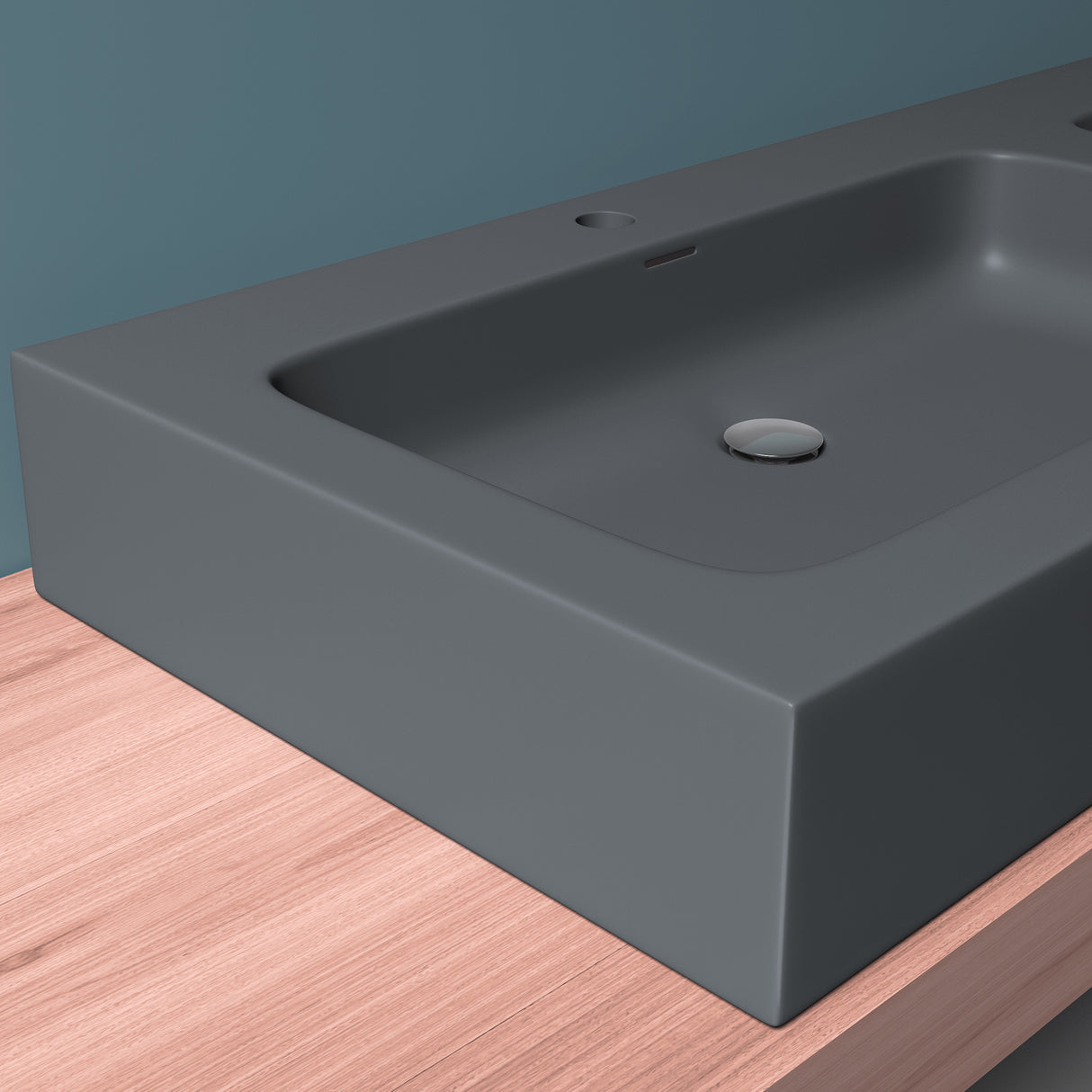 Glasvilla lavabo doppio lavabo da appoggio lavabo sospeso lavabo in ghisa minerale zona lavabo mobile lavabo Colossum830