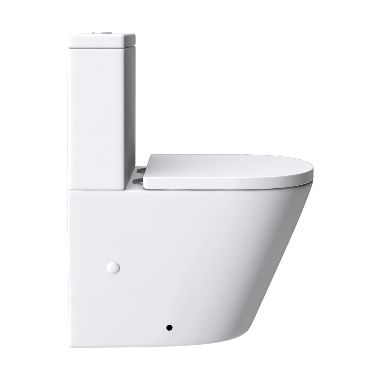 glasvilla Sanitari Bagno a Terra in Ceramica WC Bagno senza Brida Montaggio a Terra