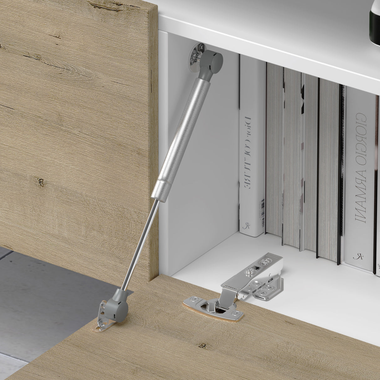 glasvilla Mobile TV per Televisore 160x40x46cm Armadietto per TV con 2 Ante Armadietto Basso Soft-close per Soggiorno, Sala da Pranzo, Camera da Letto Fernsehschrank01