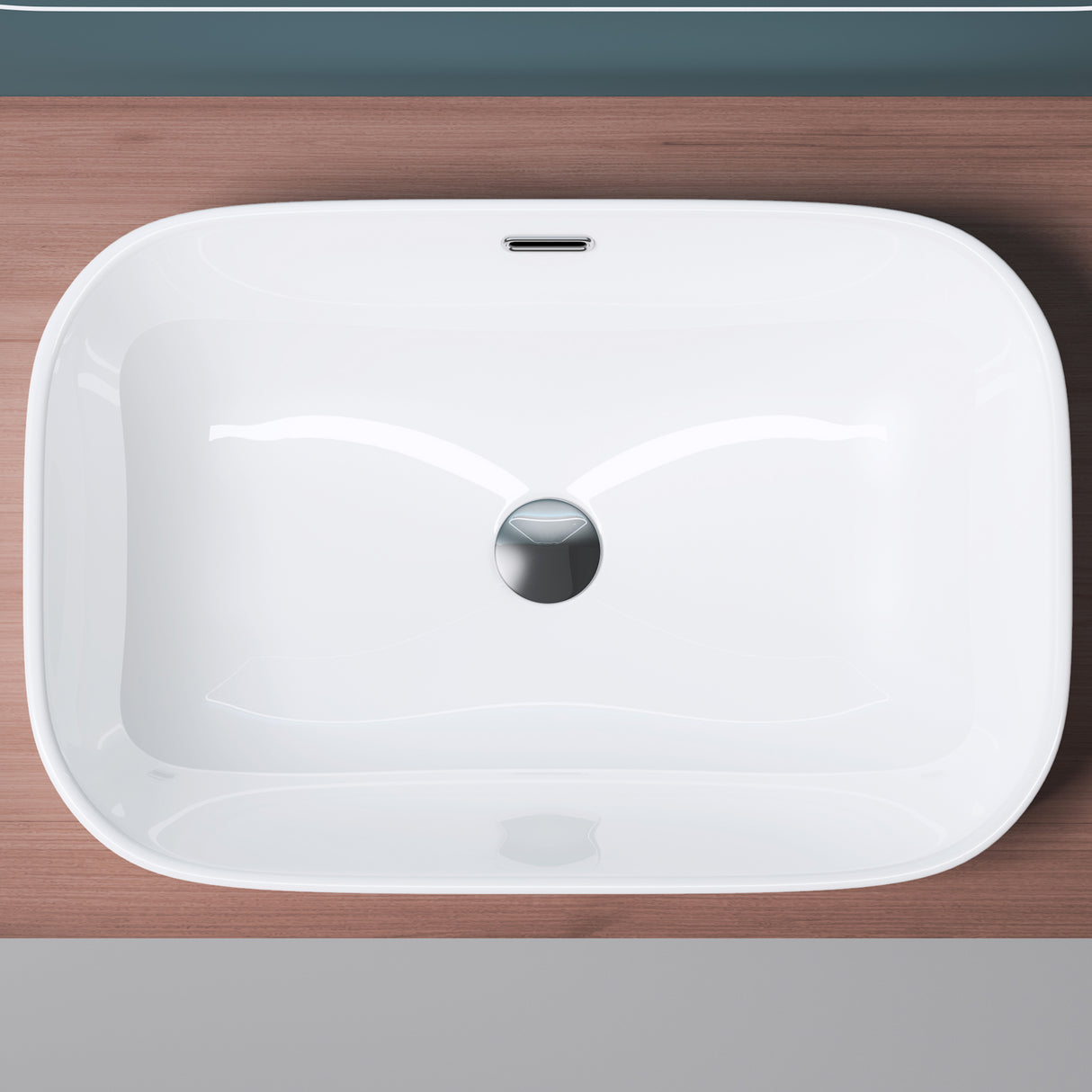 glasvilla Lavabo da Incasso in Ceramica Lavabo Sottopiano Lavandino Bagno Nano Rivestimenti inclusi Brüssel5082