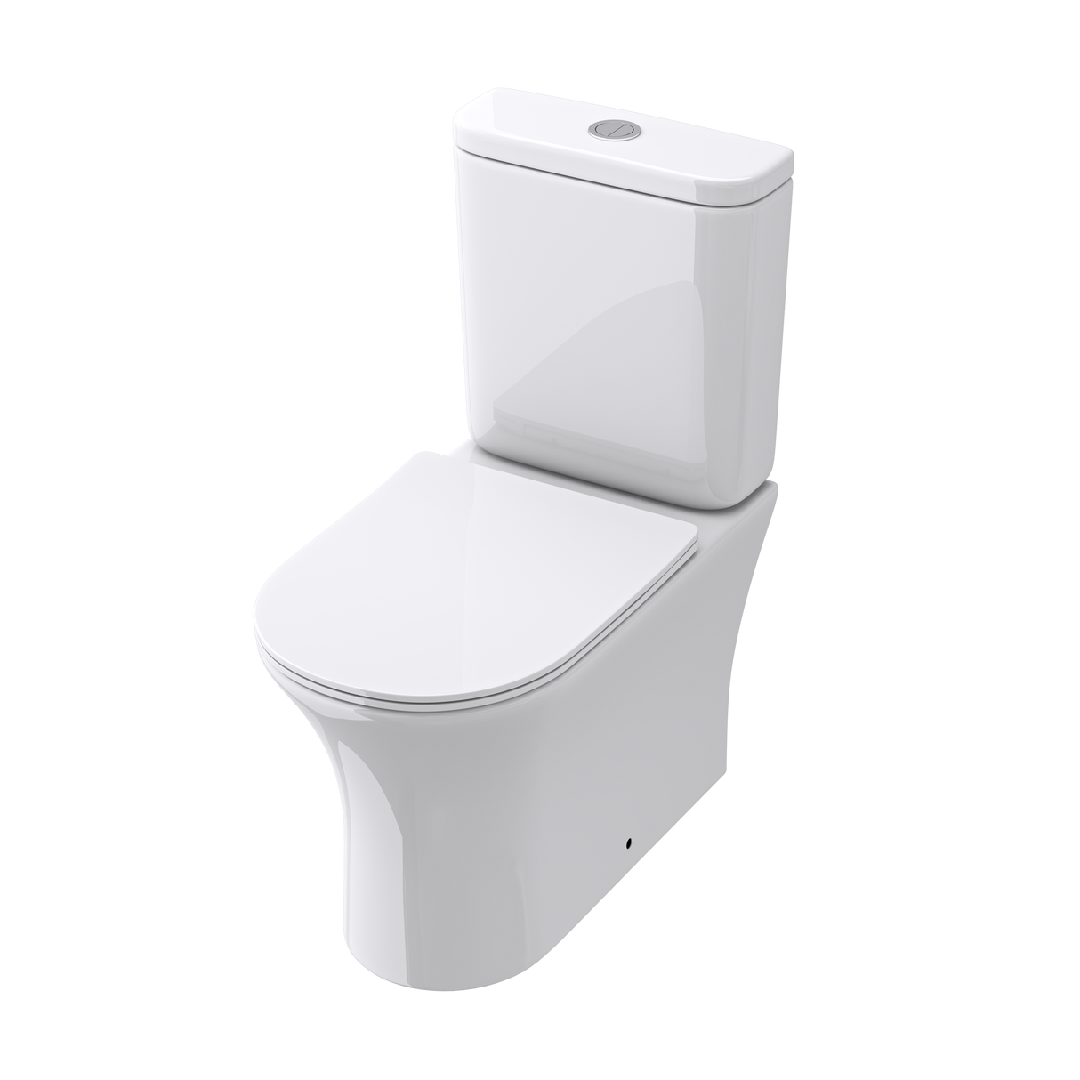 glasvilla Sanitari Bagno a Terra in Ceramica WC Bagno senza Brida Montaggio a Terra