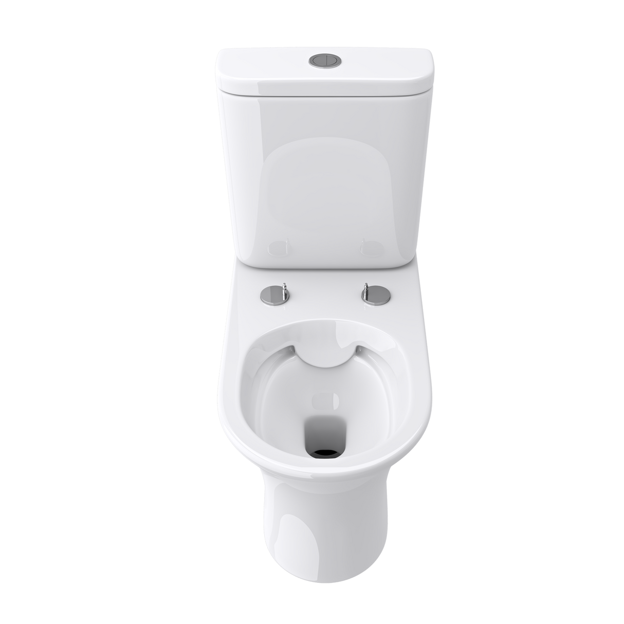 glasvilla Sanitari Bagno a Terra in Ceramica WC Bagno senza Brida Montaggio a Terra