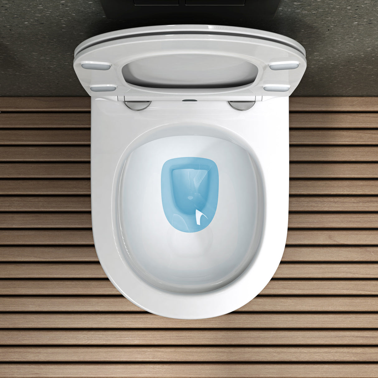 glasvilla Sanitari Bagno Sospeso in Ceramica Sanitari Bagno con Soft Close WC Sospeso Montaggio a Parete