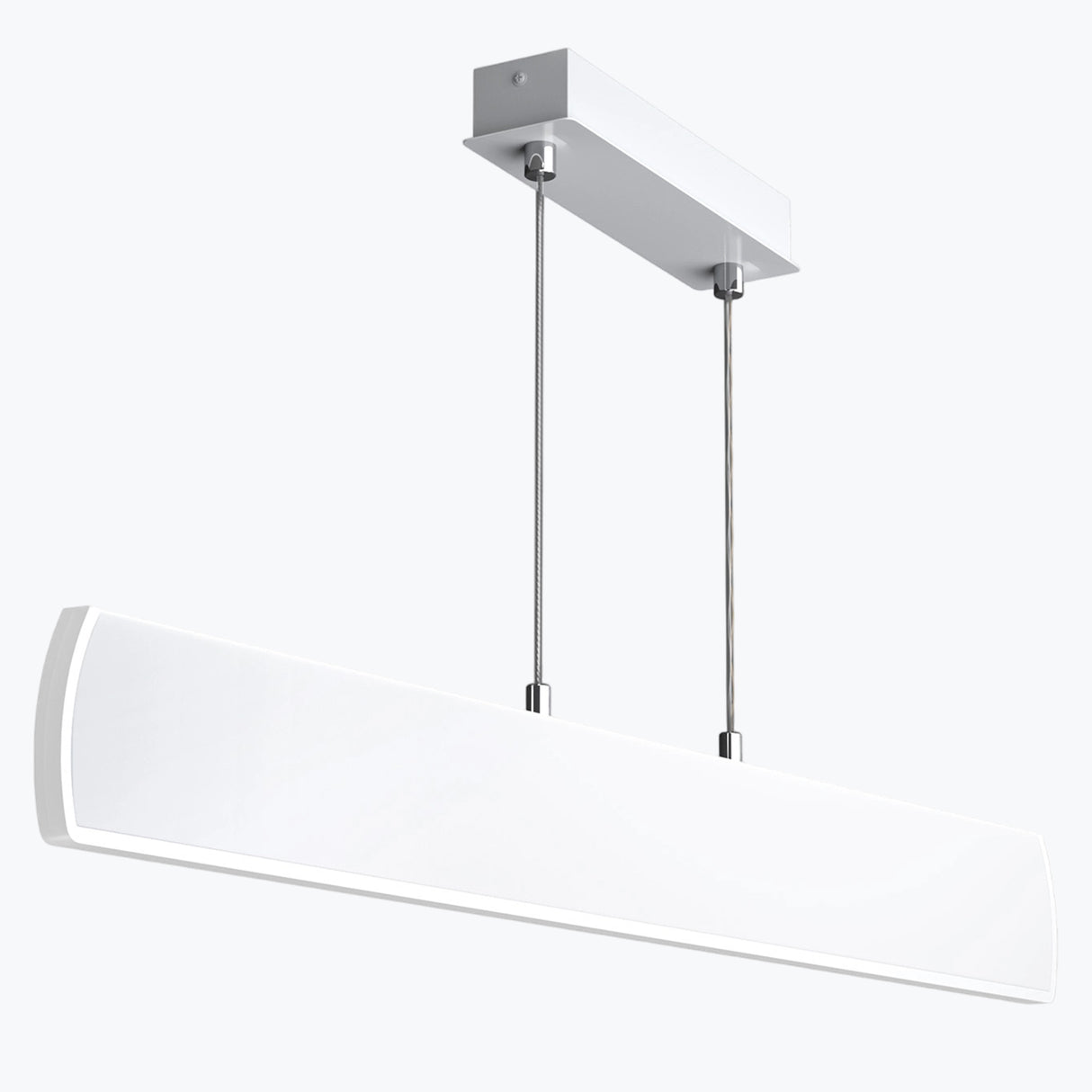 glasvilla Lampadario a Sospensione 20W, 100 CM Lampada da Soffitto a Sospensione Dimmerabile con Telecomando 3000K/4000K/6000K per Camera da Letto e Soggiorno