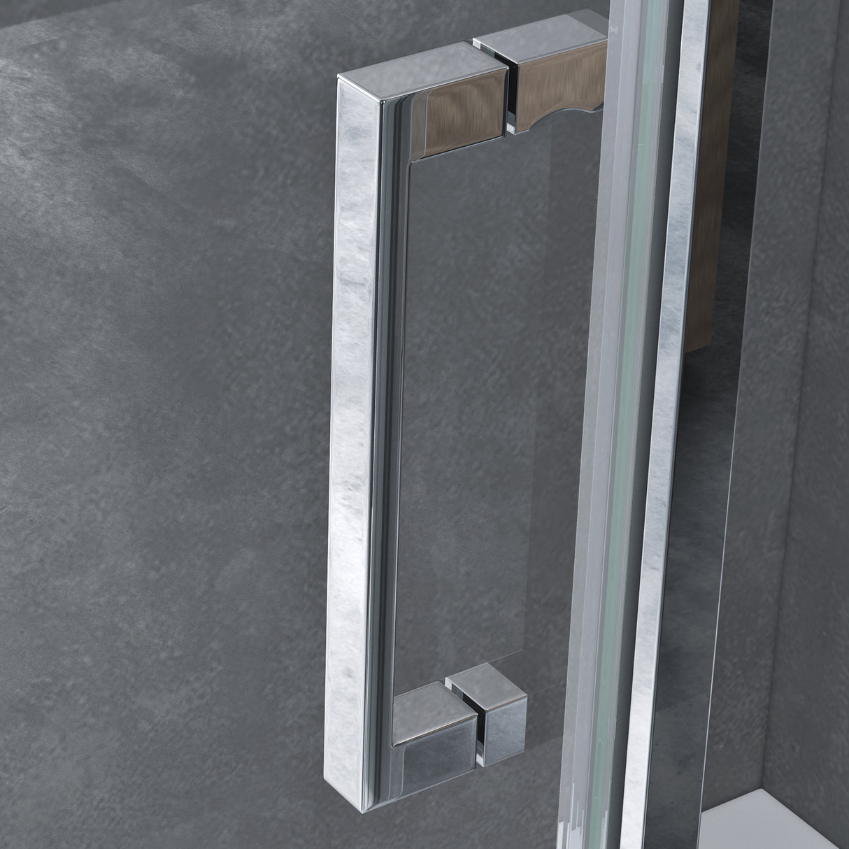 Box doccia Galsvilla in vetro di sicurezza temperato da 8 mm con rivestimento nanometrico, meccanismo di sollevamento e abbassamento Rav37-Plus