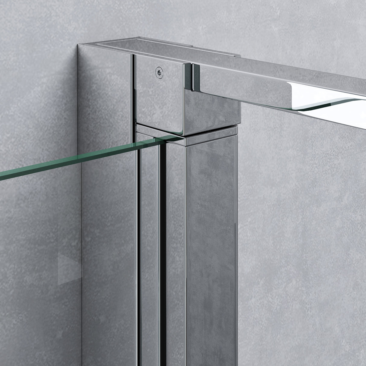 Box doccia Galsvilla in vetro di sicurezza temperato da 8 mm con rivestimento nanometrico, meccanismo di sollevamento e abbassamento Rav37-Plus