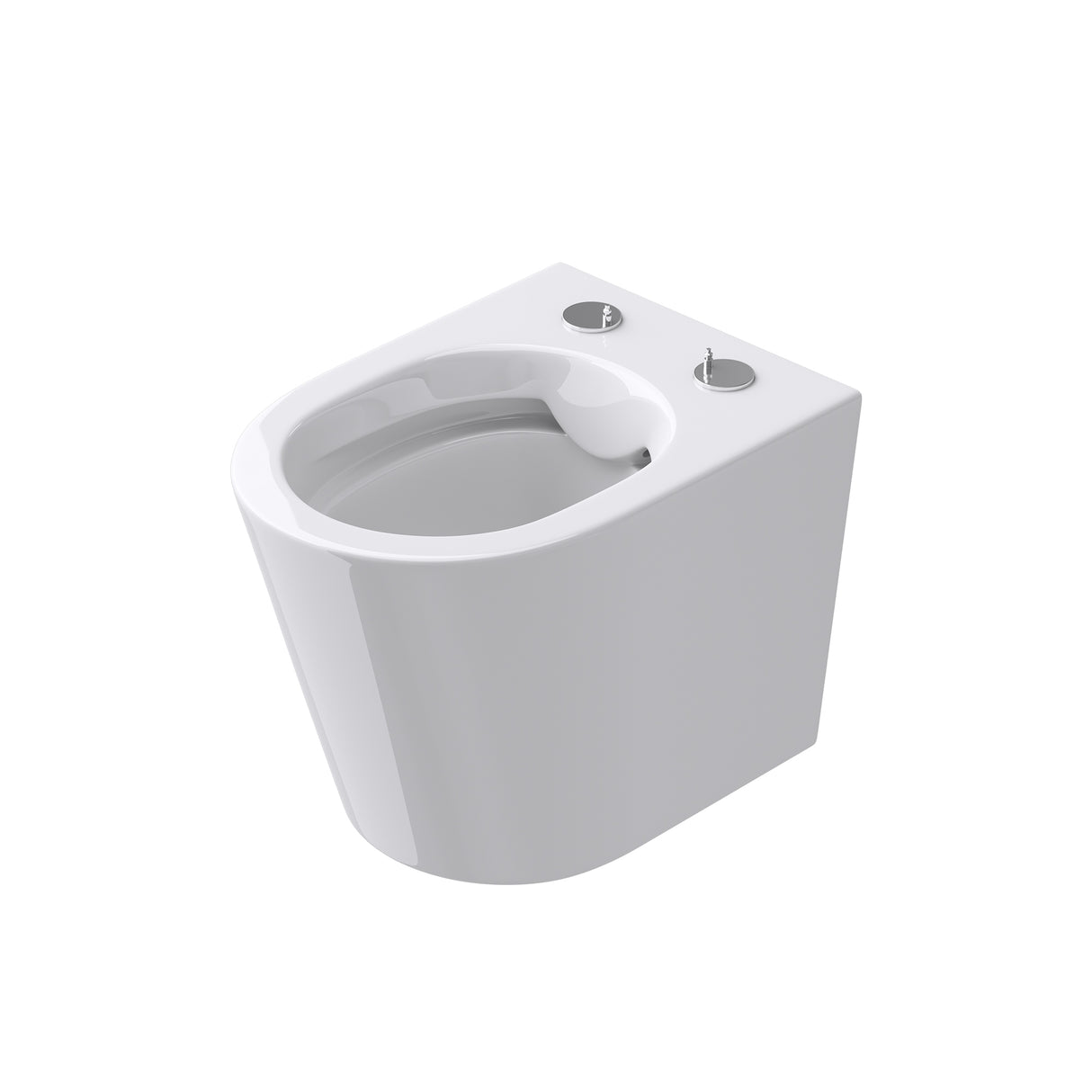 glasvilla Inodoro sin borde de descarga Inodoro suspendido Inodoro sin borde de descarga Asiento de inodoro Softclose Aachen108