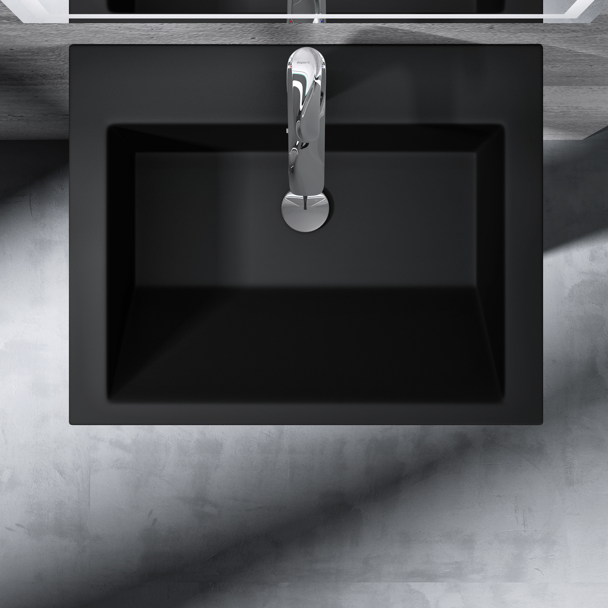 glasvilla Lavandino a Colonna Lavandino su Piedistallo per Bagni da Marmo Fuso, Lavabo a Colonna con un Foro per la Rubinetteria, Colossum07