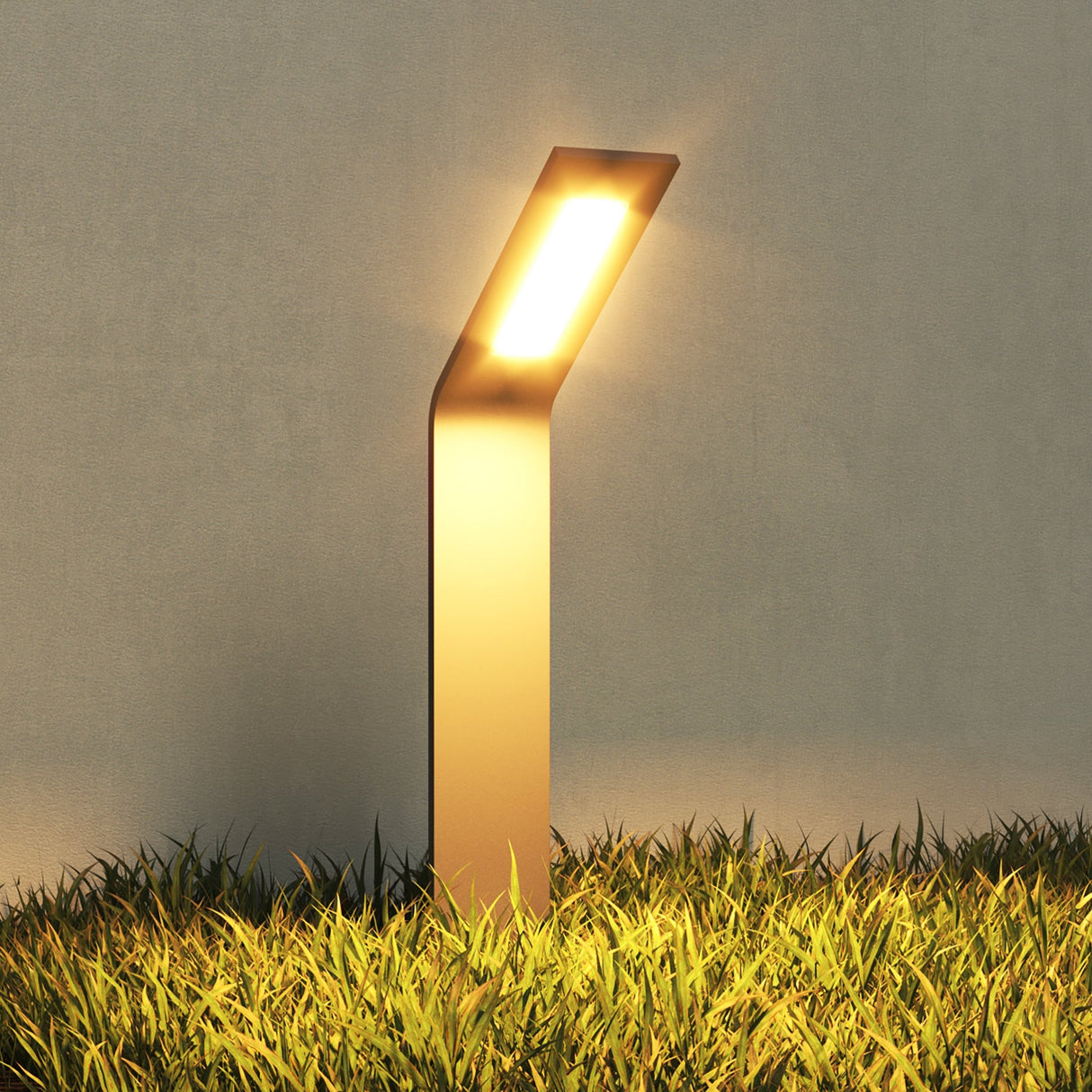 glasvilla Lampione da Giardino IP65 Luminoso da Giardino 3000K | Lampada da Terra per Esterni Paletti Esterni 6W per Giardini, Parchi, Aree Residenziali e Ingressi Pfadfinder