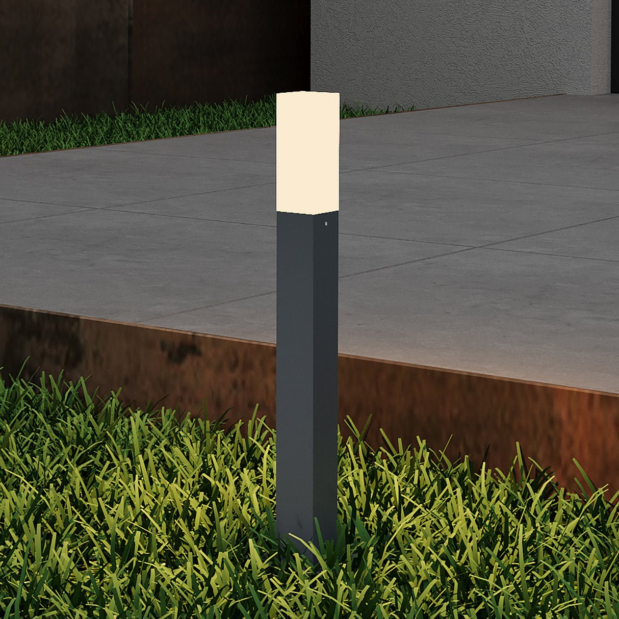 glasvilla Lampada da Giardino IP65 Lampada da Terra per Giardino 3000K | Lampada da Terra per Esterni 3W Luce da Percorso Esterno per Giardini, Parchi, Aree Residenziali e Ingressi Deus Lumina