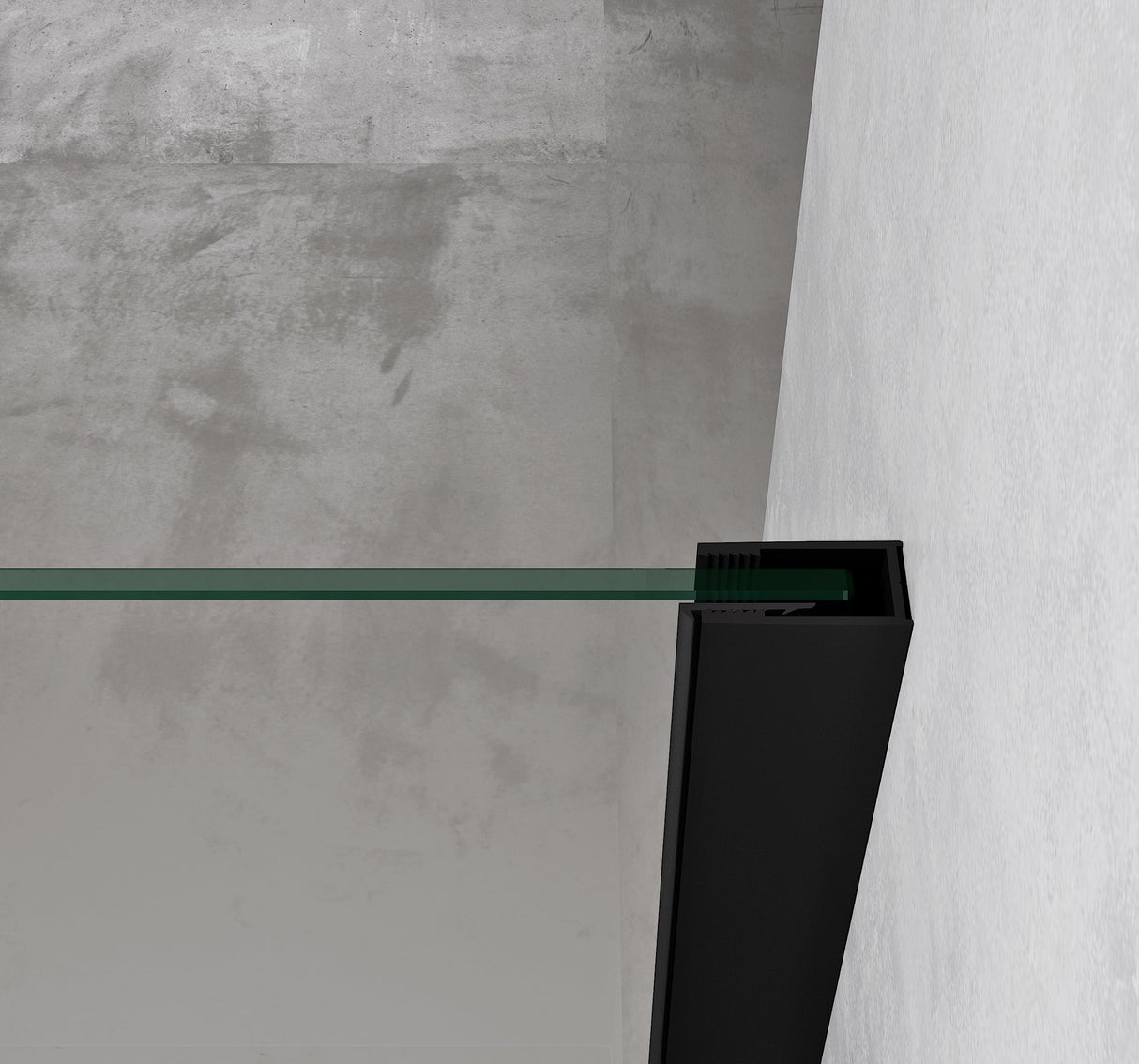 cabina de ducha glasvilla mecanismo de elevación y descenso 8mm vidrio de seguridad ESG recubrimiento nano Rav36-Plus negro