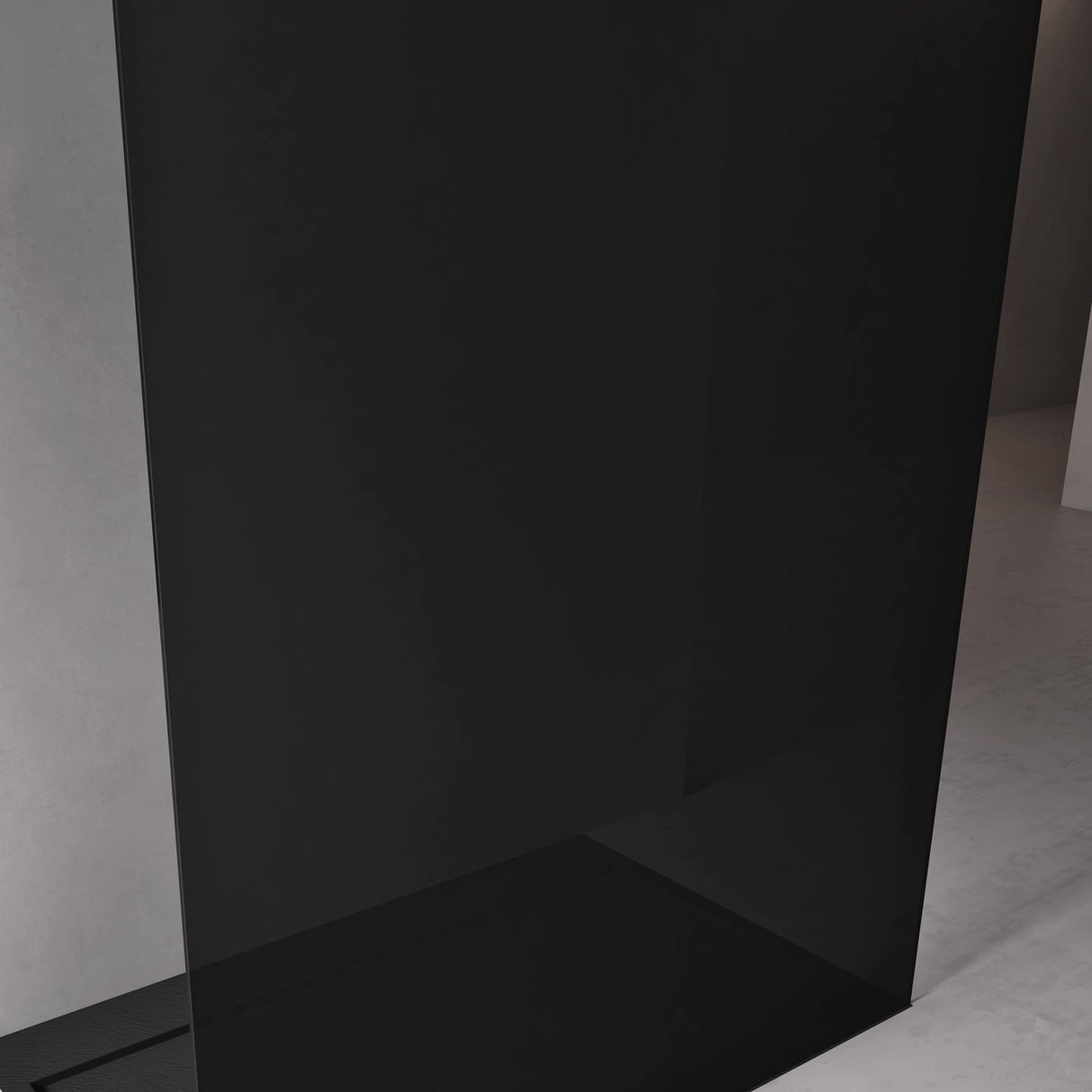 glasvilla Duschwand Duschabtrennung 2 Haltestange für Walk-In Dusche 10mm ESG-Sicherheitsglas mit Nanobeschichtung Rechteckiger Stabilisator Bremen02+2