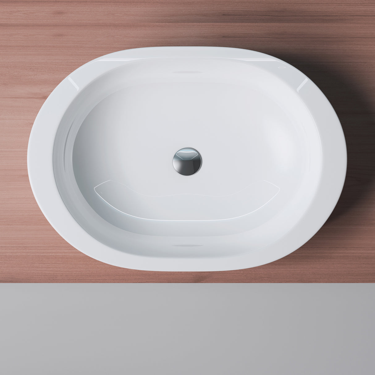 glasvilla Lavabo da Appoggio in Ceramica Lavandino Bagno Bianco Nano Rivestimenti inclusi