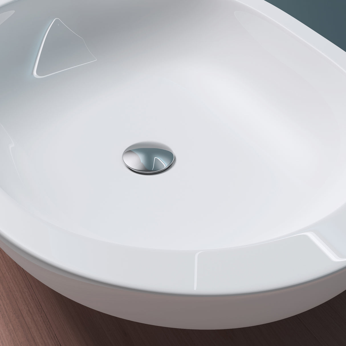 glasvilla Lavabo da Appoggio in Ceramica Lavandino Bagno Bianco Nano Rivestimenti inclusi