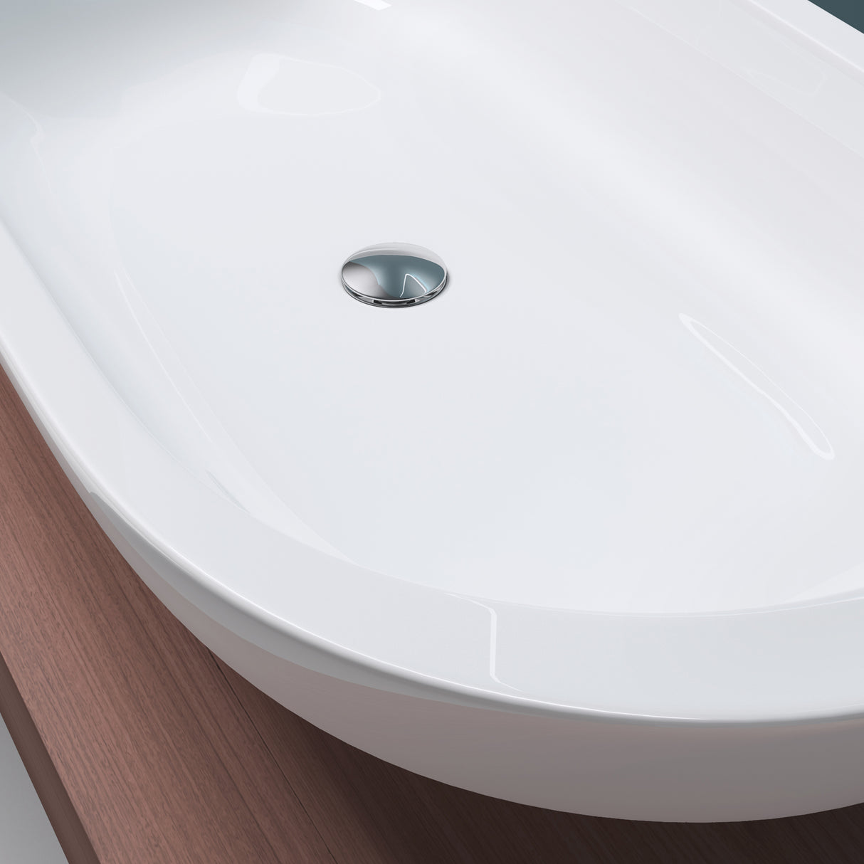 glasvilla Lavabo da Appoggio in Ceramica Lavandino Bagno Bianco Nano Rivestimenti inclusi