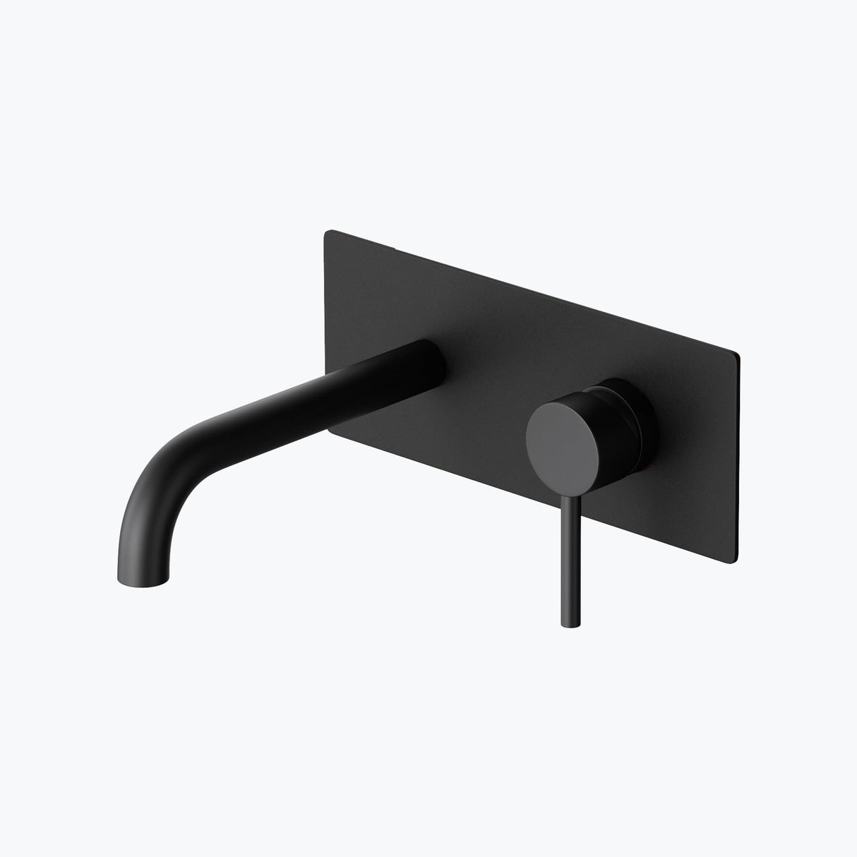 glasvilla Miscelatore per Lavabo a Muro Rubinetto Lavabo a Parete per bagno con Corpo a Incasso