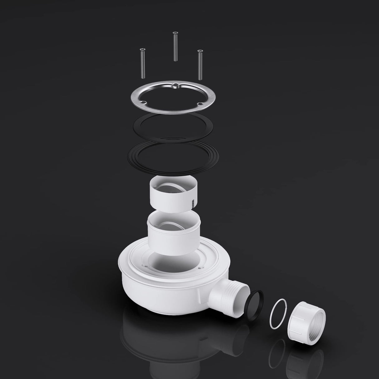 glasvilla ducha kit de desagüe para plato de ducha desagüe sifón