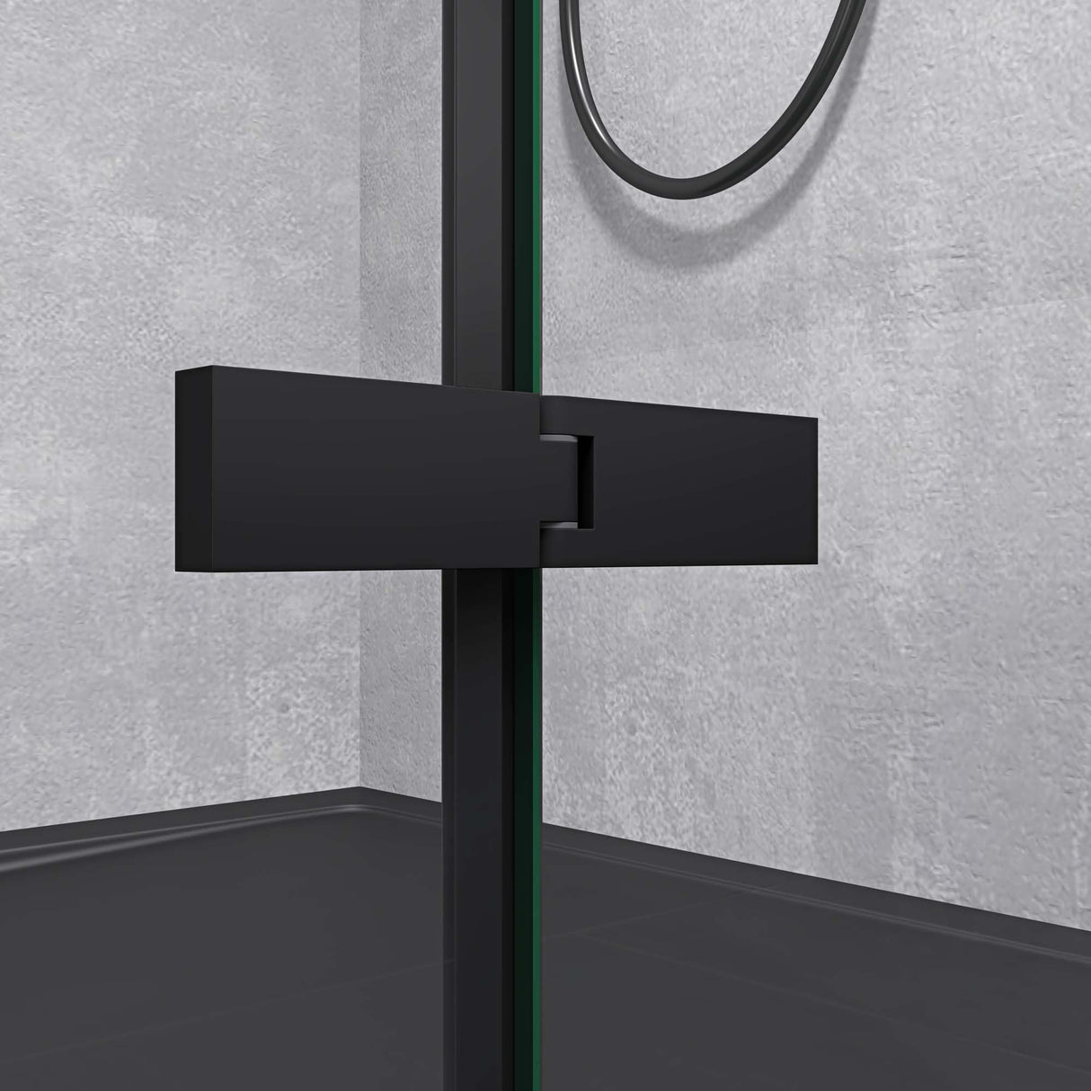 glasvilla Box Doccia in Vetro Trasparente 6mm Box Cabina Doccia in Cristallo di Sicurezza ESG con Rivestimento Nano Rav64K