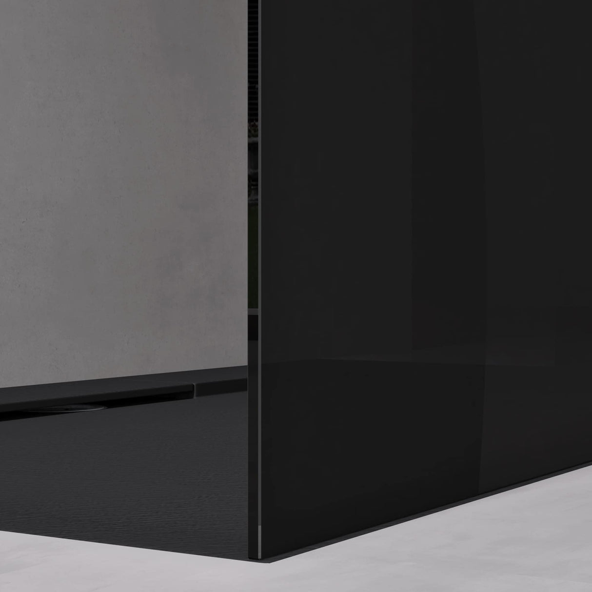 glasvilla Duschwand Duschabtrennung 2 Haltestange für Walk-In Dusche 10mm ESG-Sicherheitsglas mit Nanobeschichtung Rechteckiger Stabilisator Bremen02+2