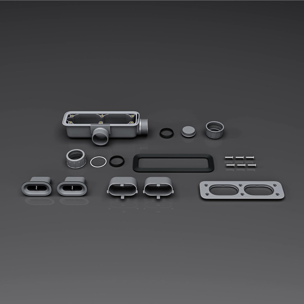 glasvilla ducha kit de desagüe para plato de ducha desagüe sifón