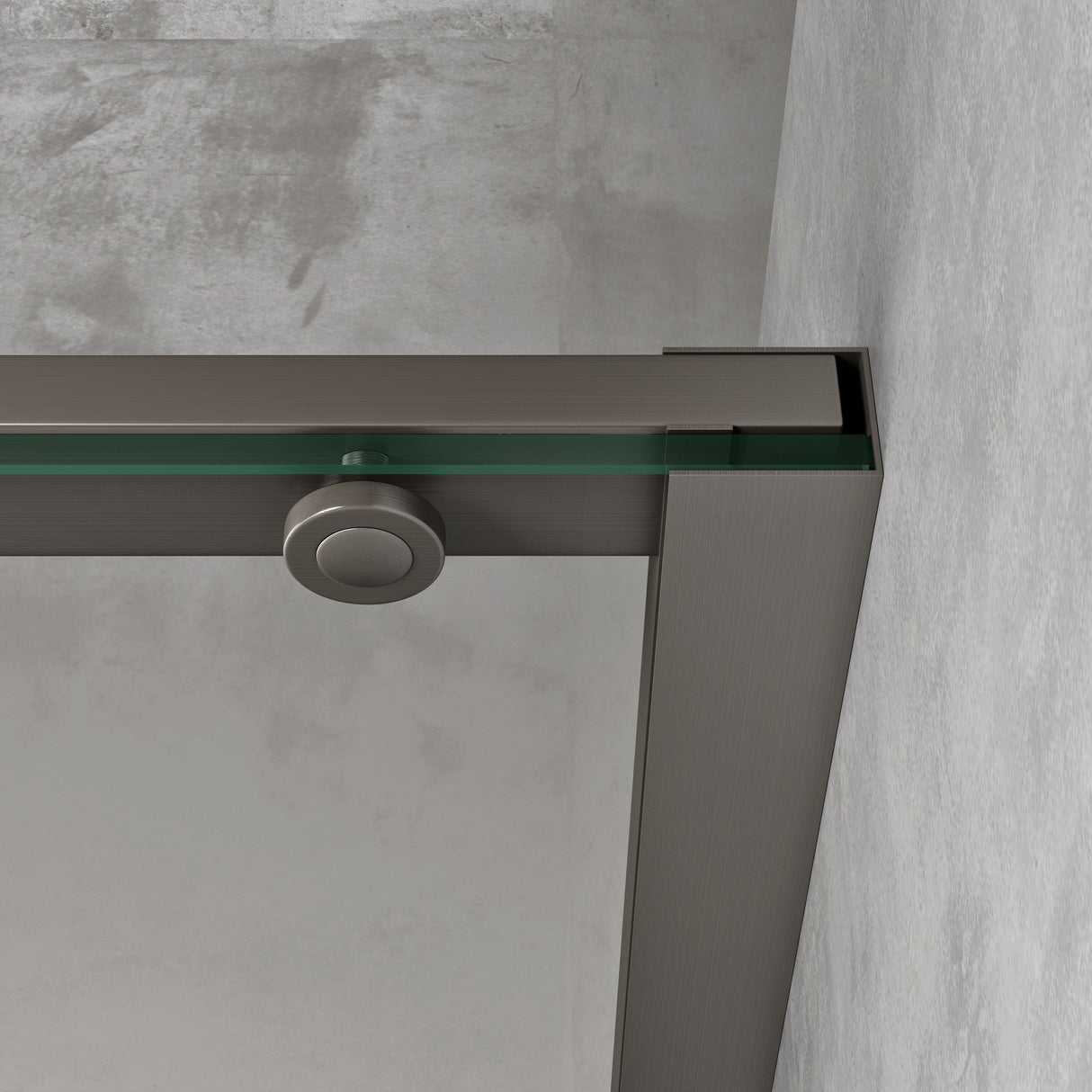 glasvilla Box Doccia in Vetro Temperato di Sicurezza da 8 mm con Telaio Porta in Acciaio Inox Cabina Bagno Pentagonale in Vetro ESG Installazione a Terra Ravenna68