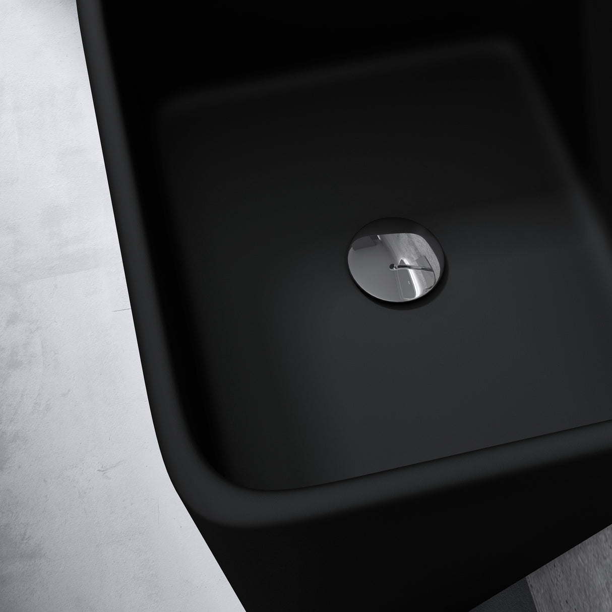 lavabo de diseño glasvilla freestanding Col31 de mineral compuesto lavabo BTH: 40x35x82cm