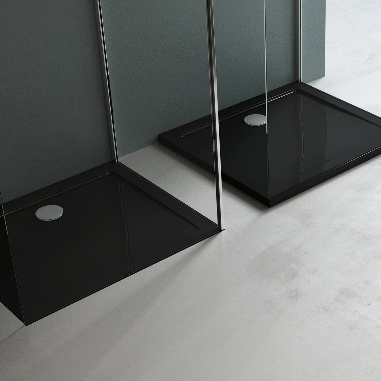 glasvilla Piatto Doccia in Acrilico Piatto Doccia Rettangolare 90-160cm Faro