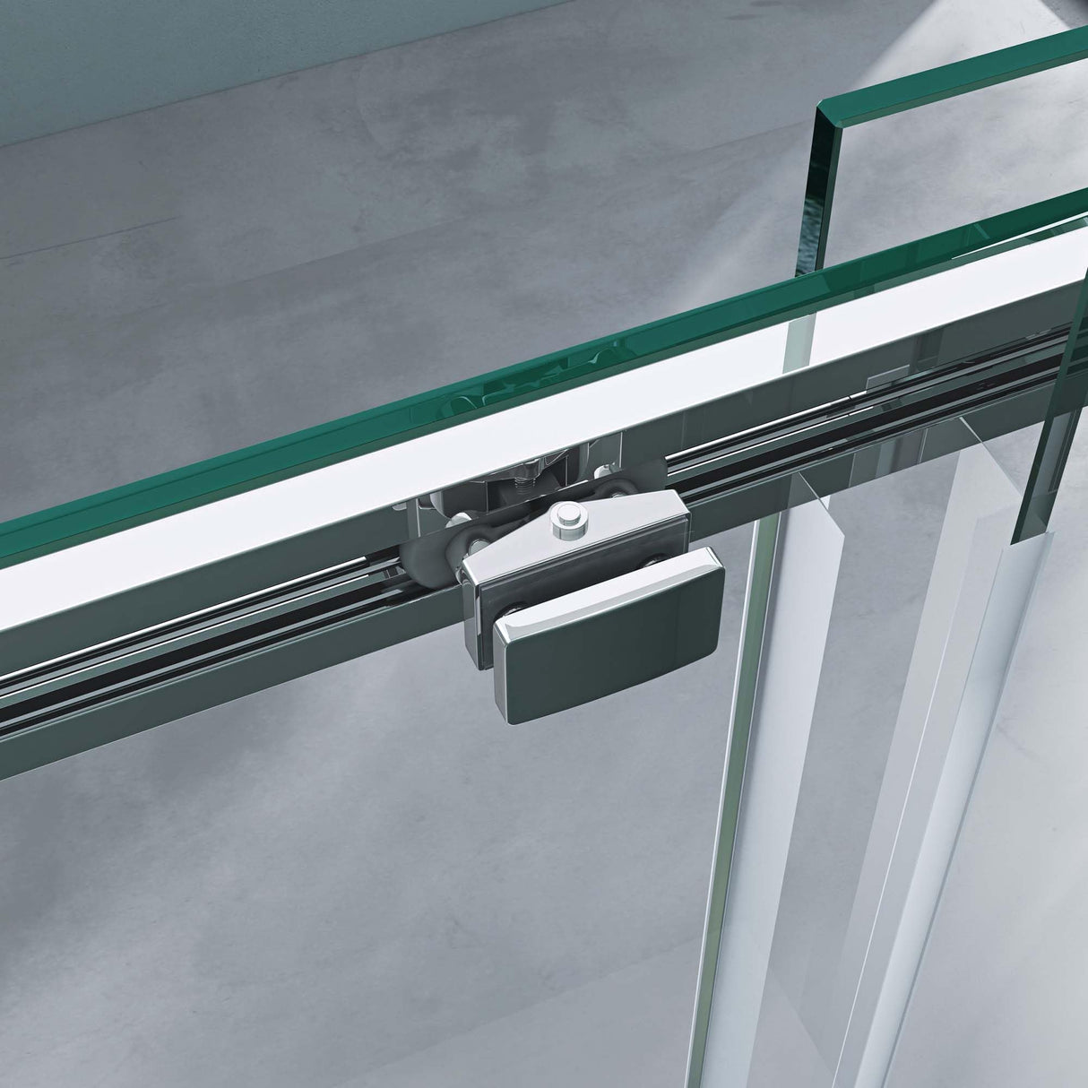 galsvilla Cabina de ducha Separación de ducha 8mm vidrio de seguridad con NANO ducha de esquina con puerta corredera Ravenna18