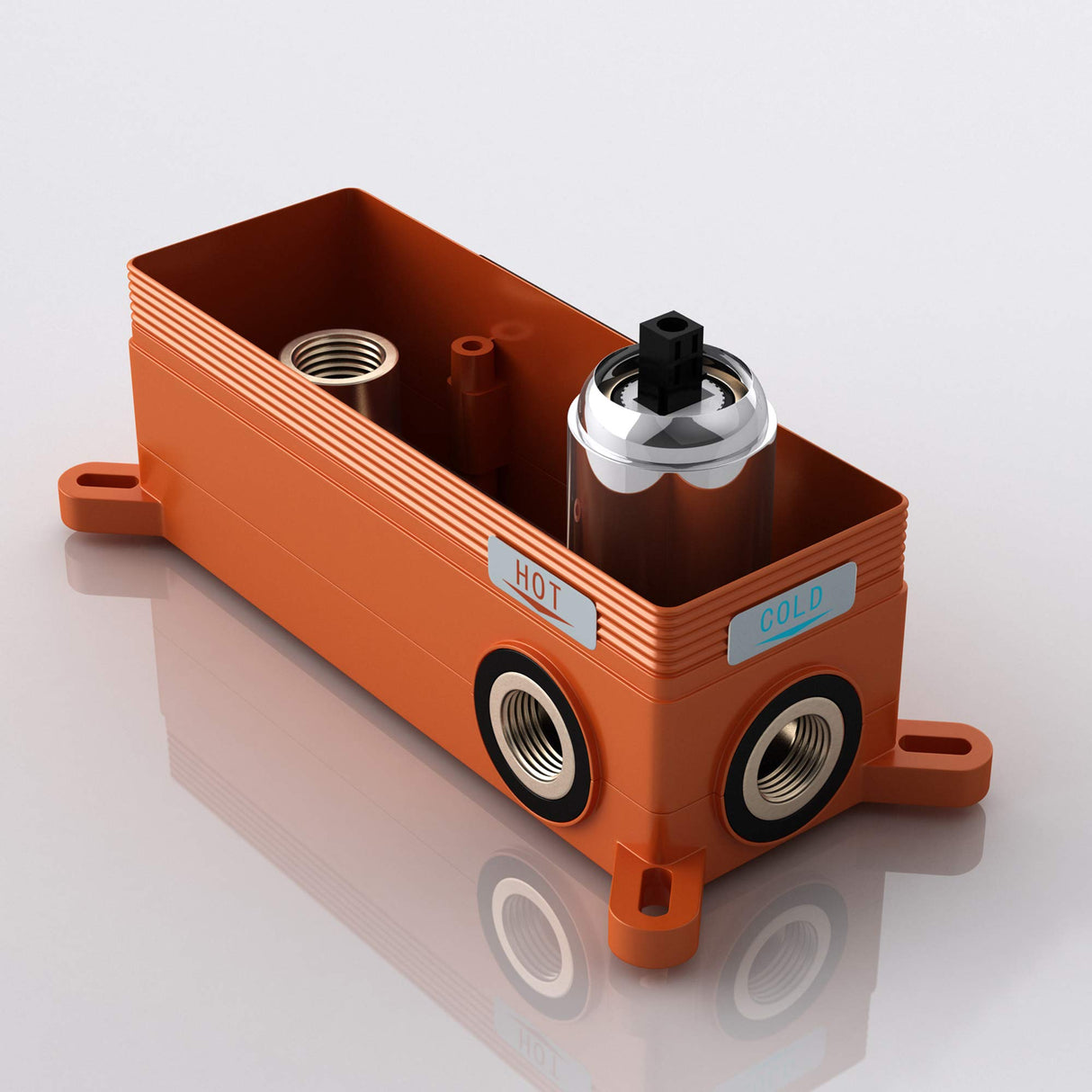 glasvilla Miscelatore per Lavabo a Muro Rubinetto Lavabo a Parete per bagno con Corpo a Incasso