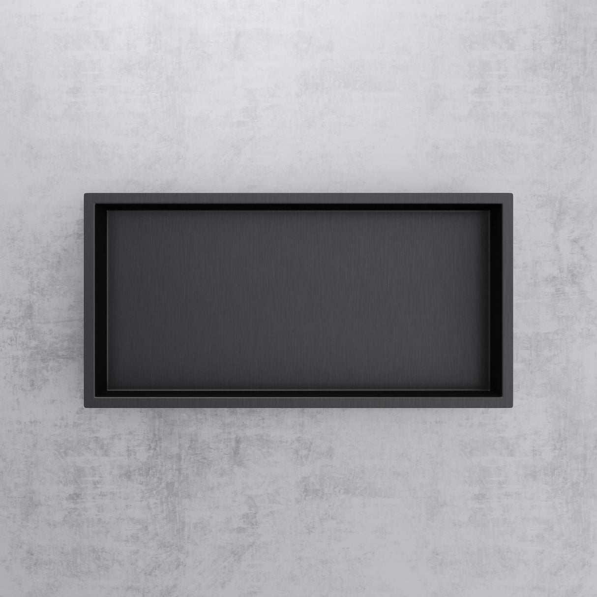 glasvilla Nicchia a Parete in Acciaio Inox Mensola Doccia a Muro a Incasso Piastrellabile Facile da Montare