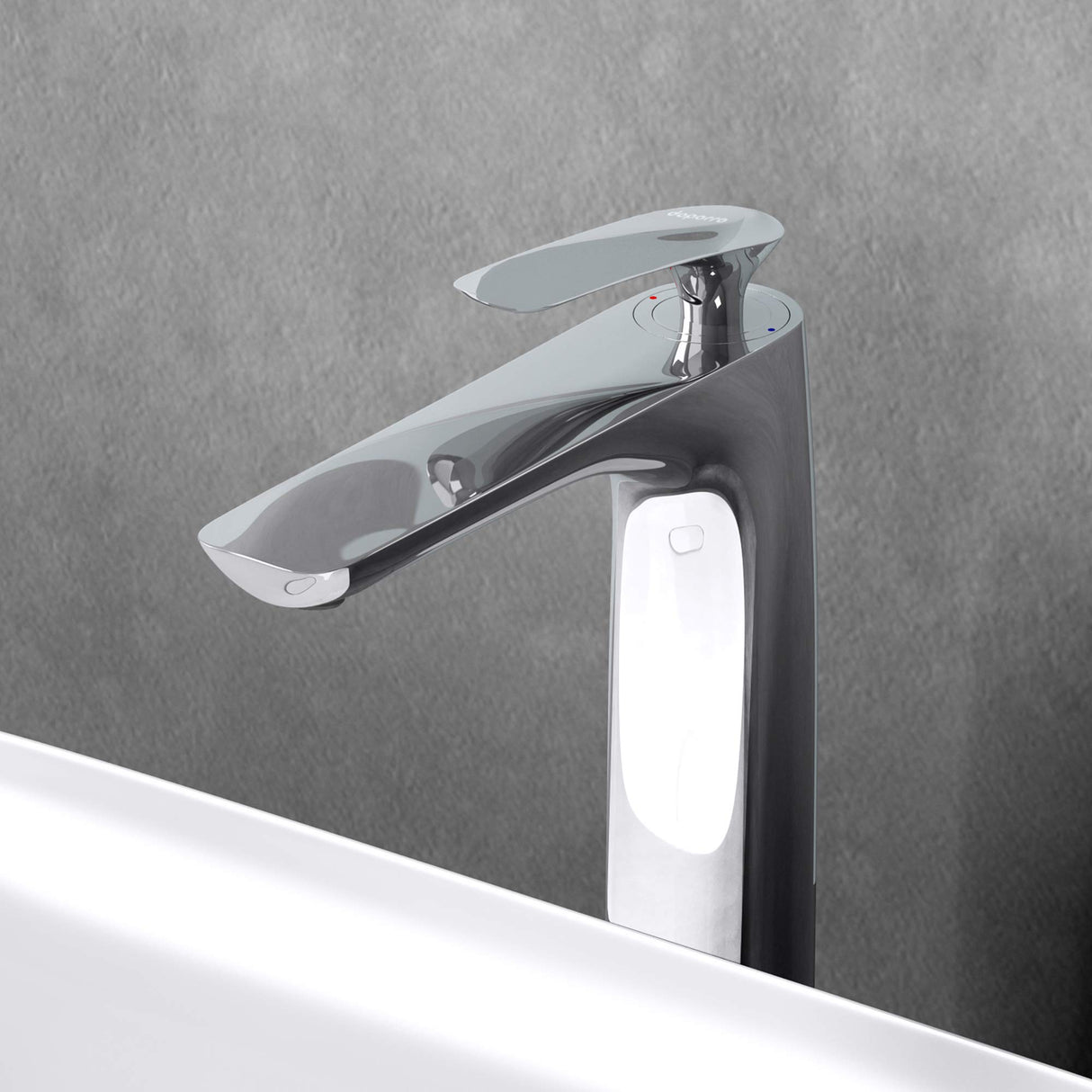 glasvilla Rubinetto Miscelatore Monocomando Rubinetto Bagno per Lavabo Bidet Lavandino WAM-7201