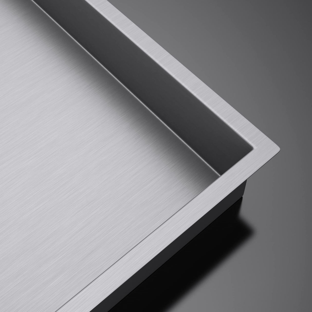 glasvilla Nicchia a Parete in Acciaio Inox Mensola Doccia a Muro a Incasso Piastrellabile Facile da Montare